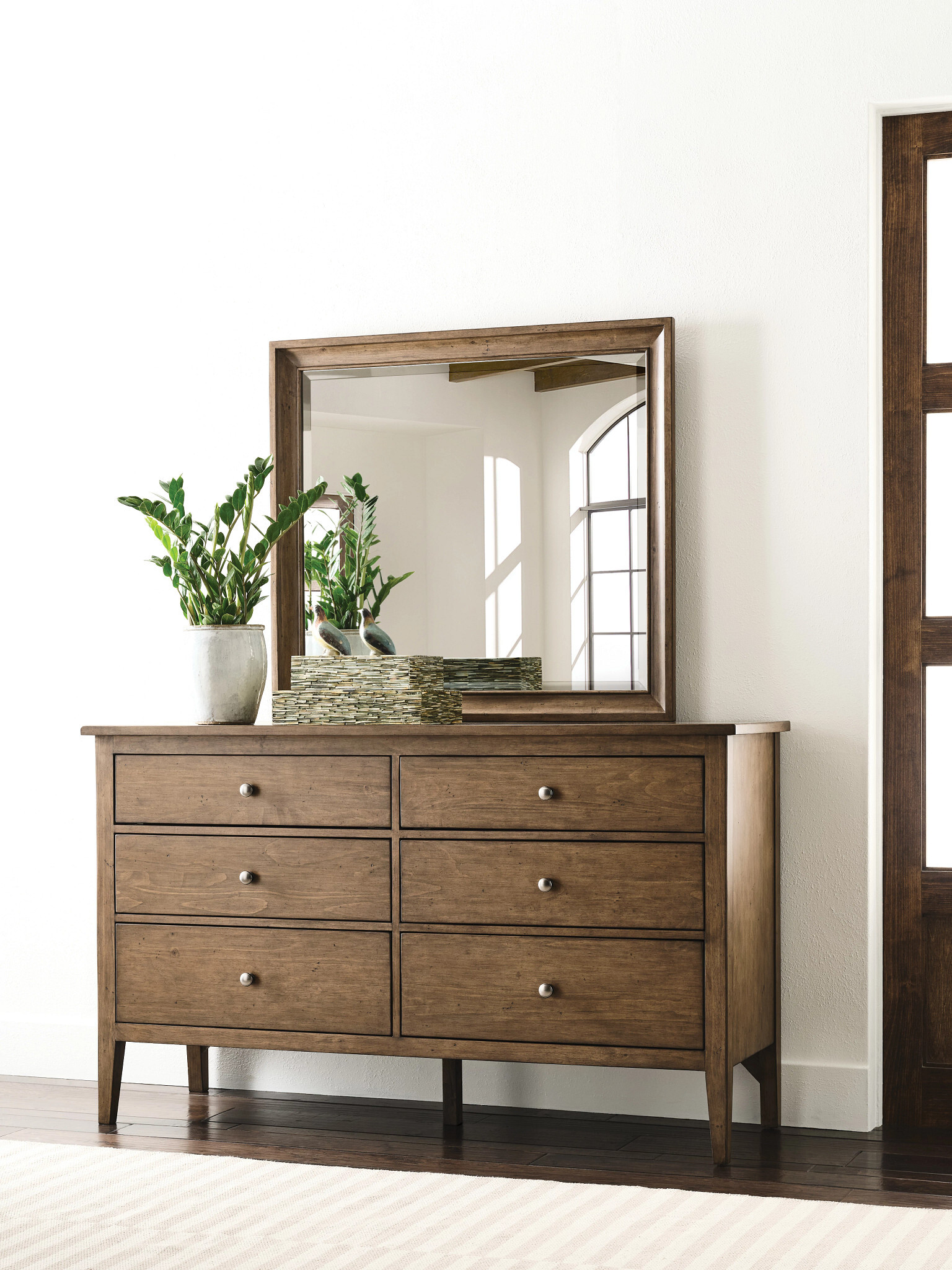 Arbor Spindle Wood Panel Bedroom Set