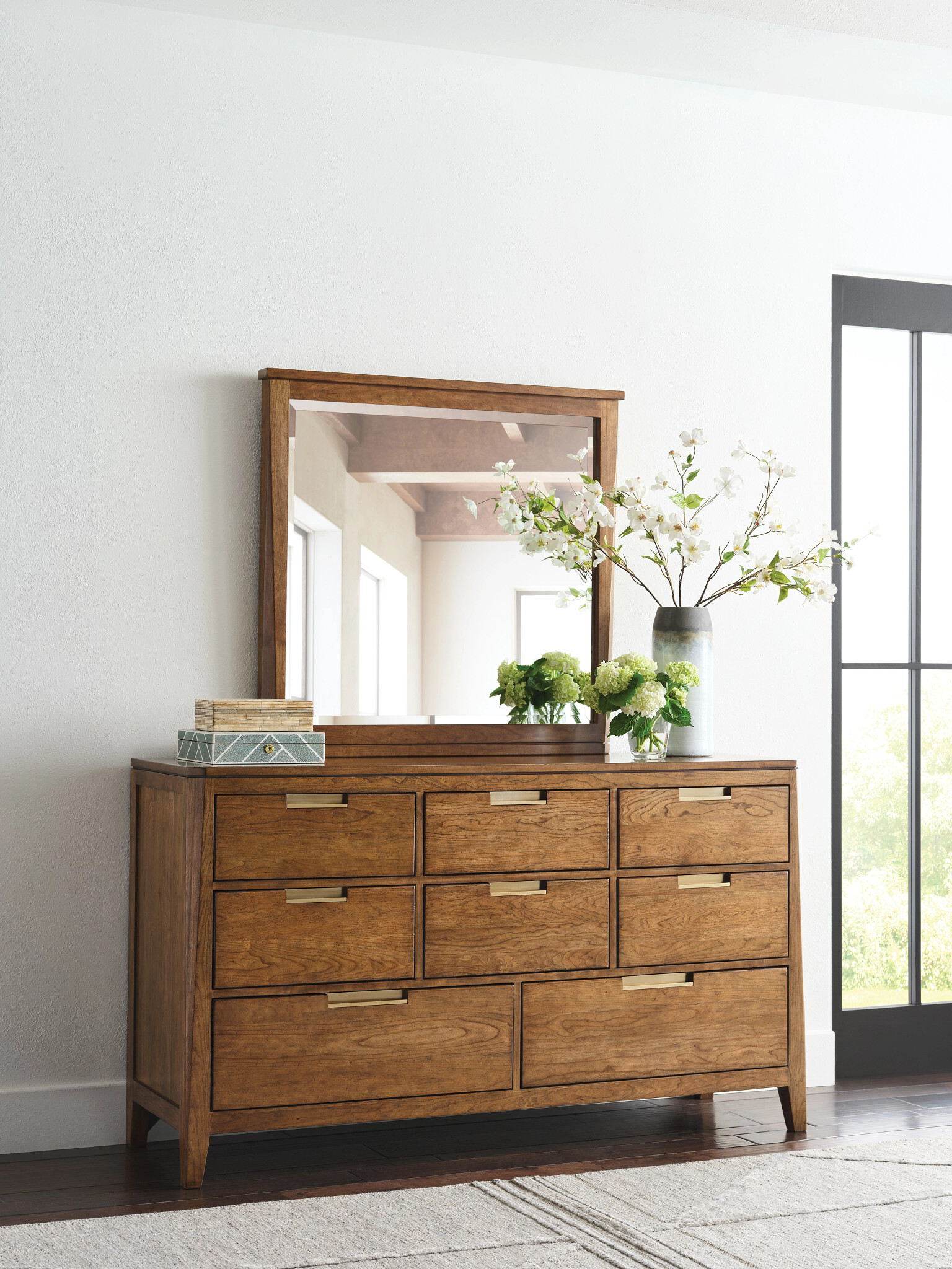 Aspire Metal Panel Bedroom Set