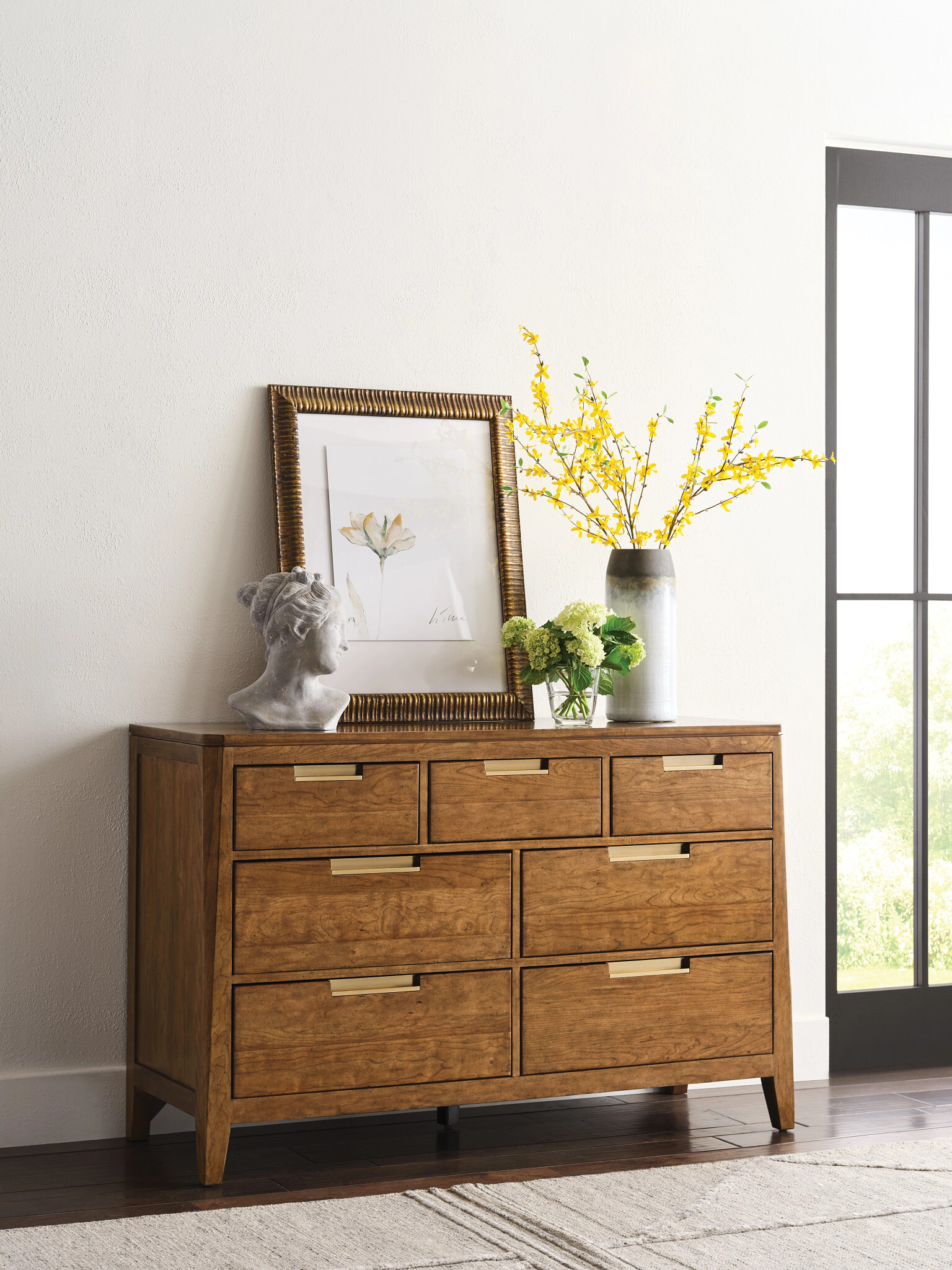 Aspire Metal Panel Bedroom Set