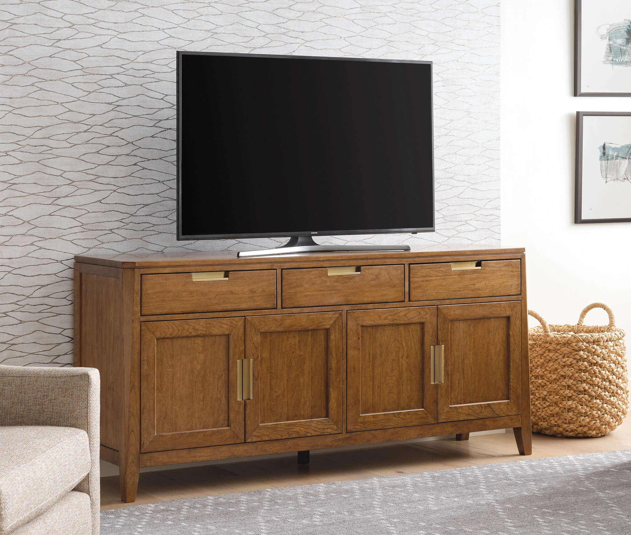 Aspire Profile Rectangular Wood Coffee Table Set