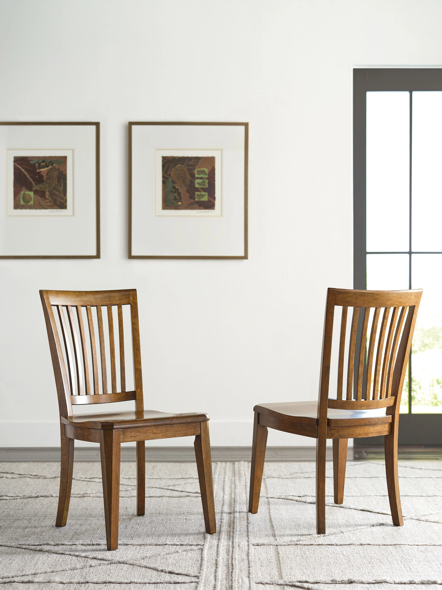 Aspire Caton Wood Slat Chair