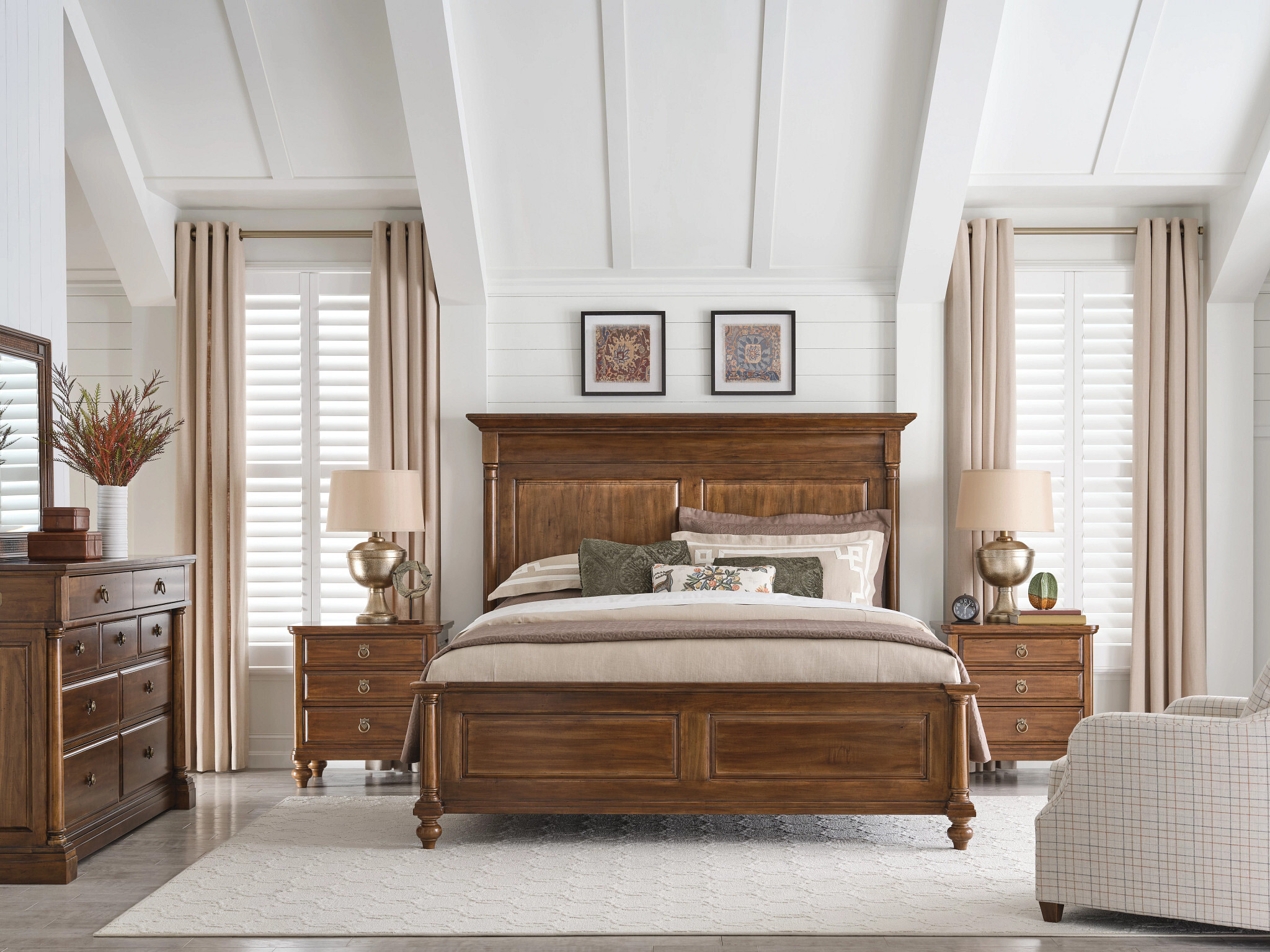 Kincaid Bridgetown Kensington Wood Panel Bedroom Set