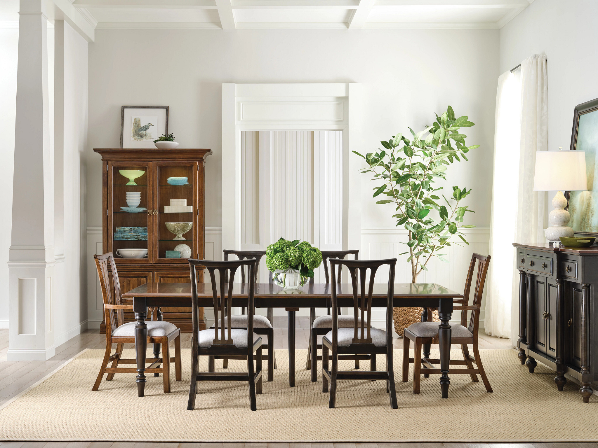 Bridgetown Nicholas Rectangular Wood Dining Room Set