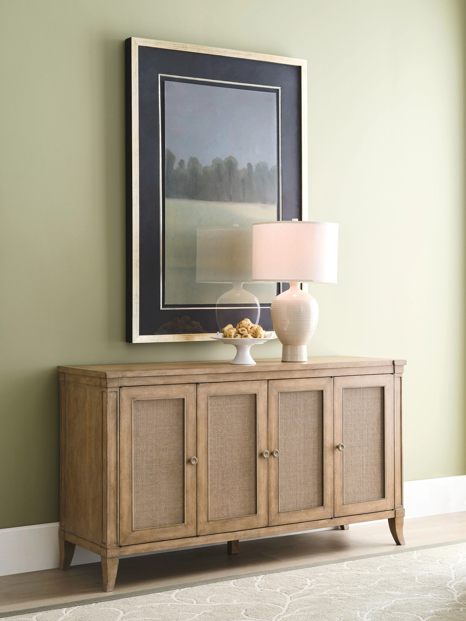 Chastain Midway Round Wood Dining Room Set