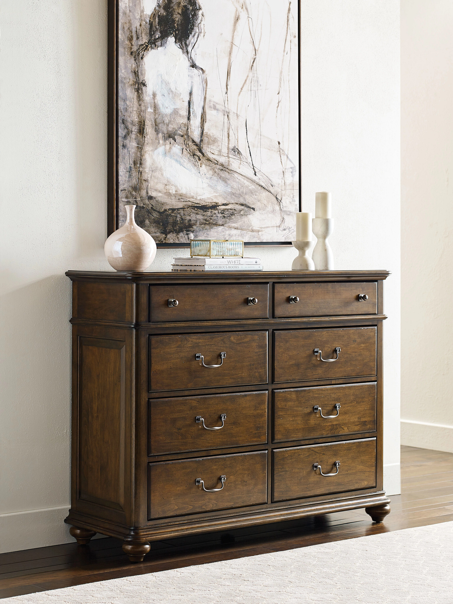 Commonwealth Allenby Wood Panel Bedroom Set