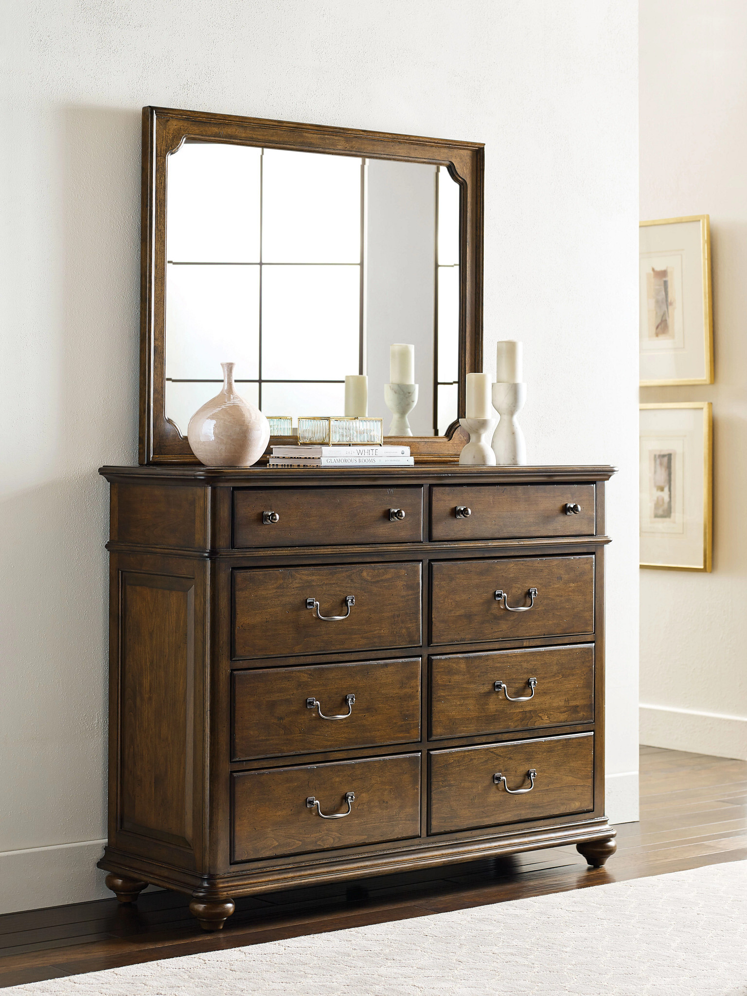 Commonwealth Allenby Wood Panel Bedroom Set