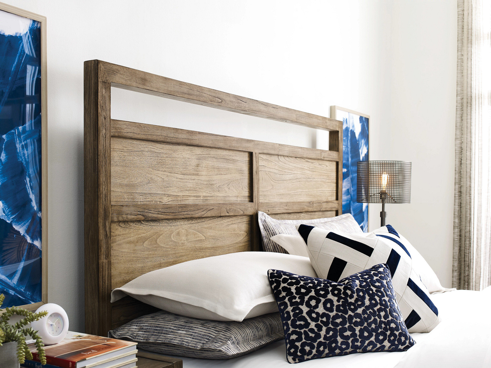 Debut Wyatt Wood Panel California King Size Bed