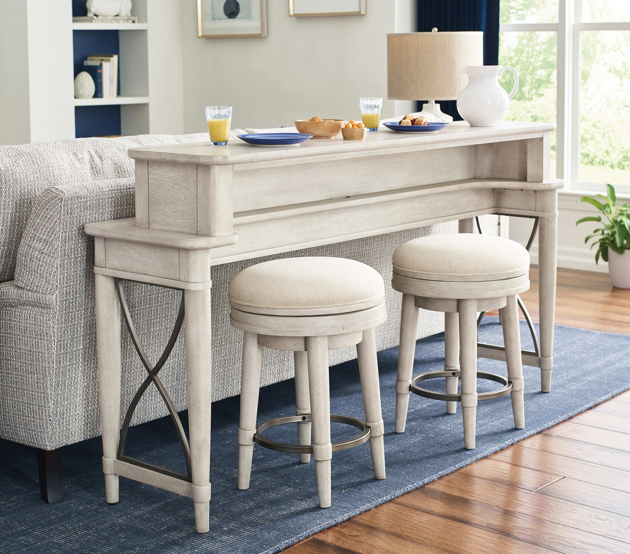 Hammary Domaine Counter Height Room Swivel Stool