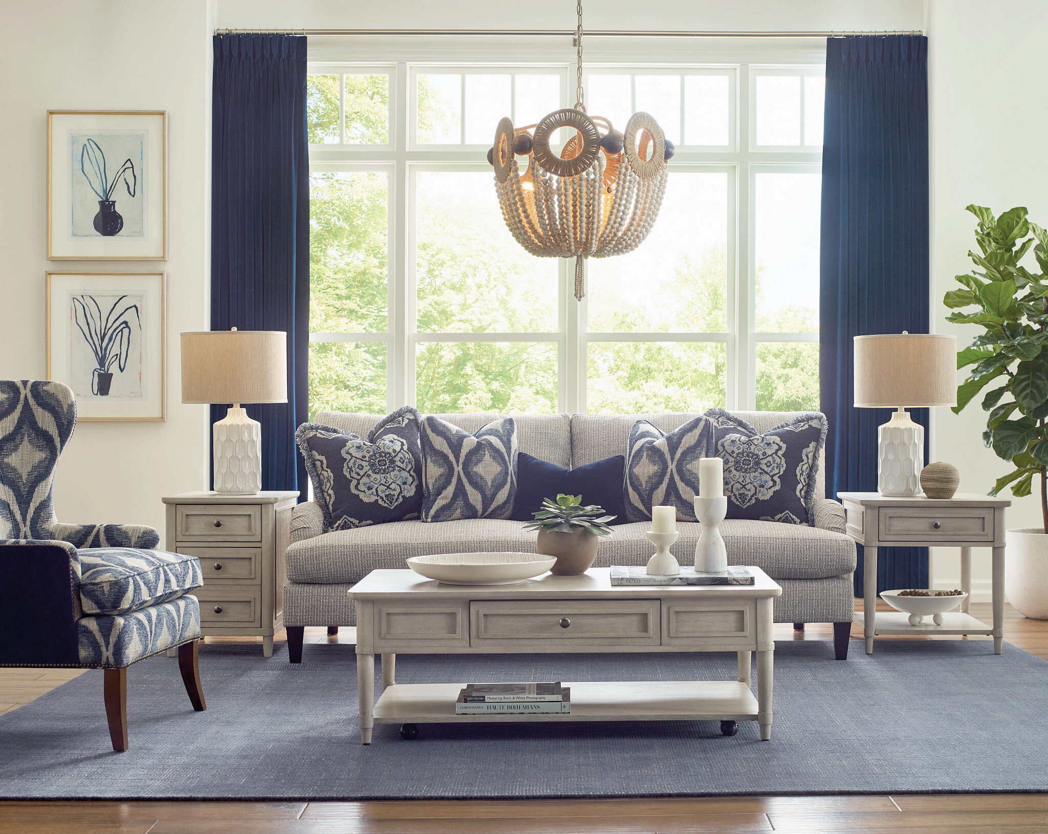 HAMMARY DOMAINE RECTANGULAR COFFEE TABLE