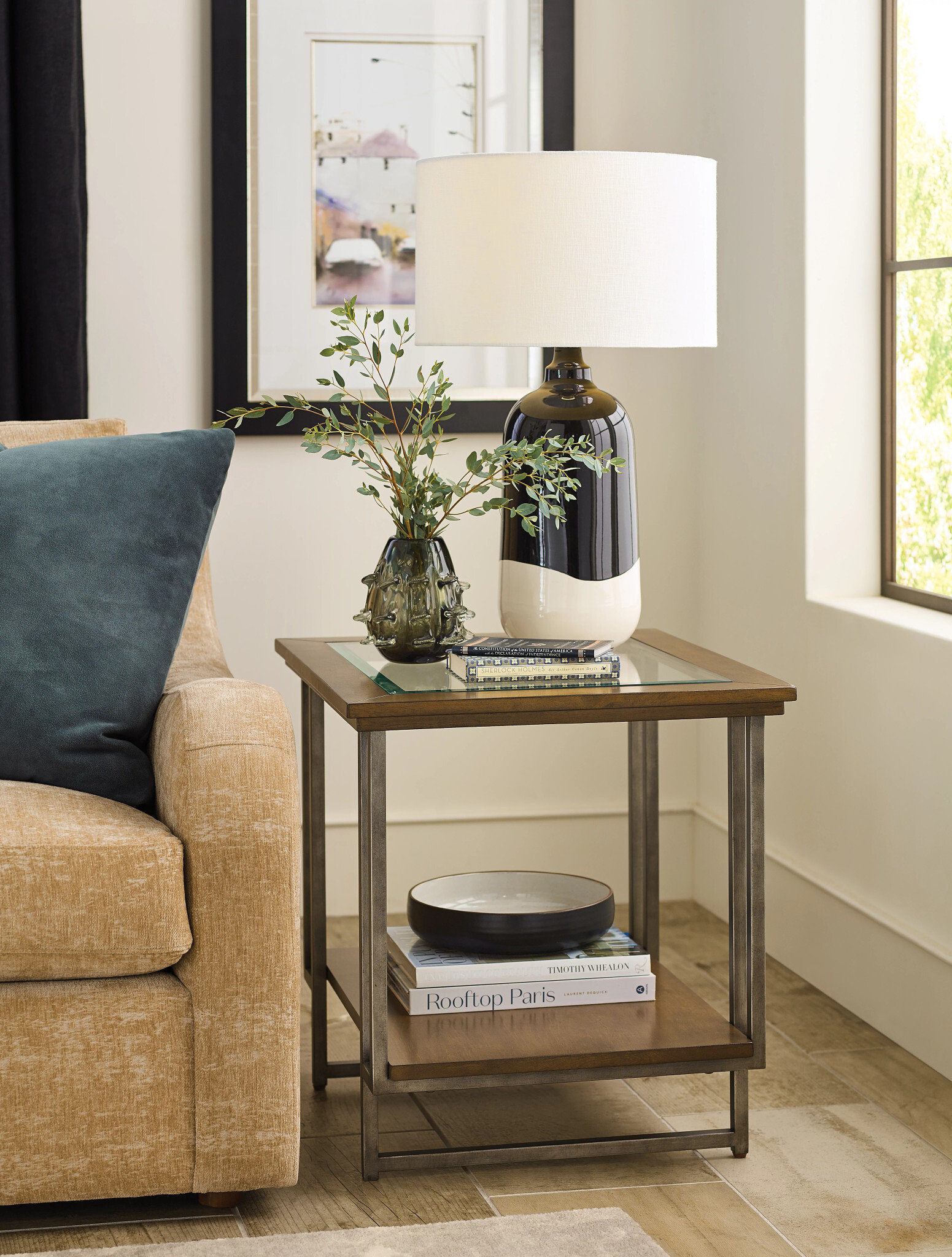 Hammary Rectangular End Table