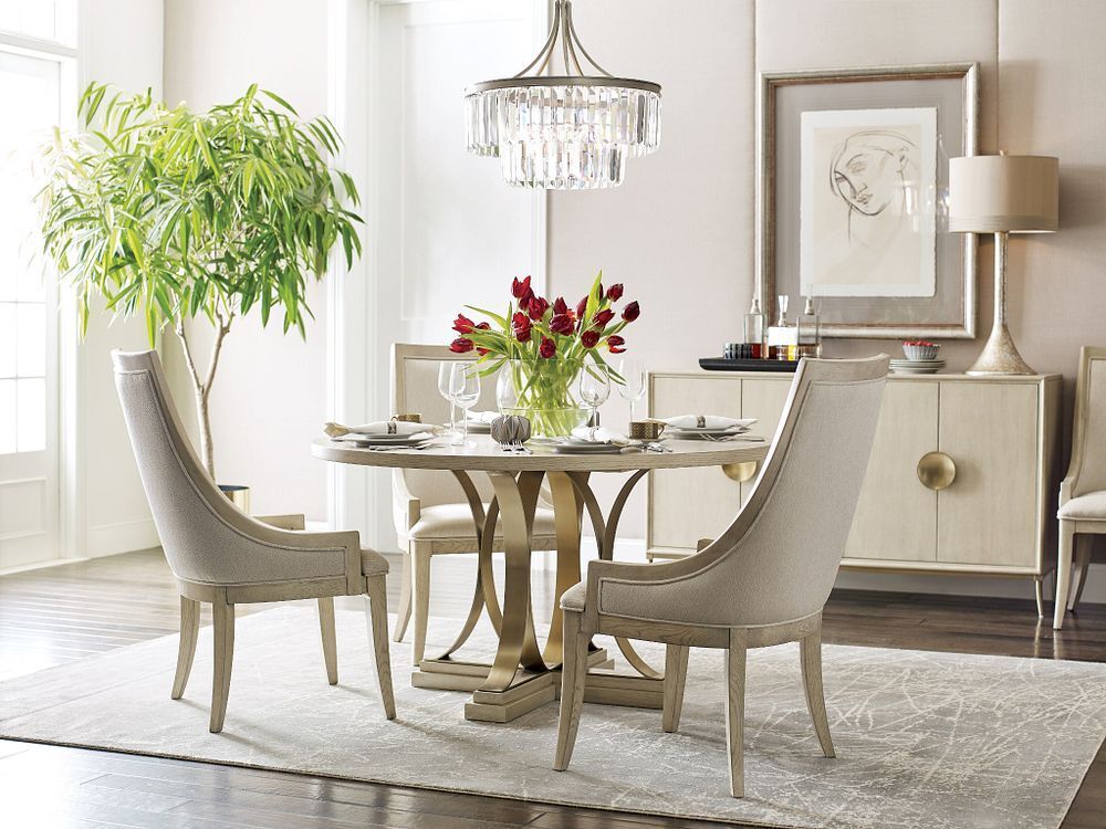 Lenox Chalon Fabric/Wood Dining Chair