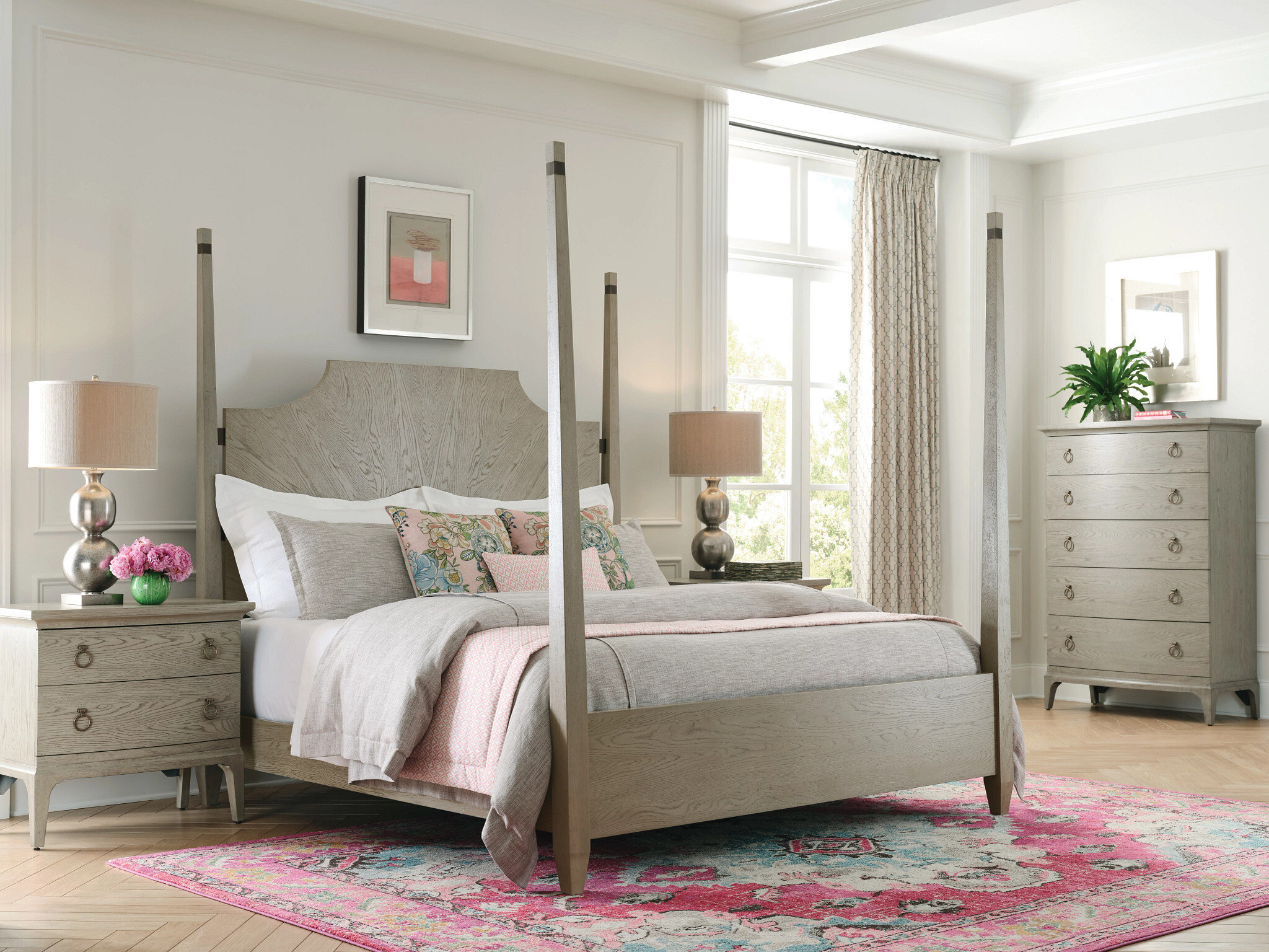 Milan Montreat Wood Chest w/5 Drawers