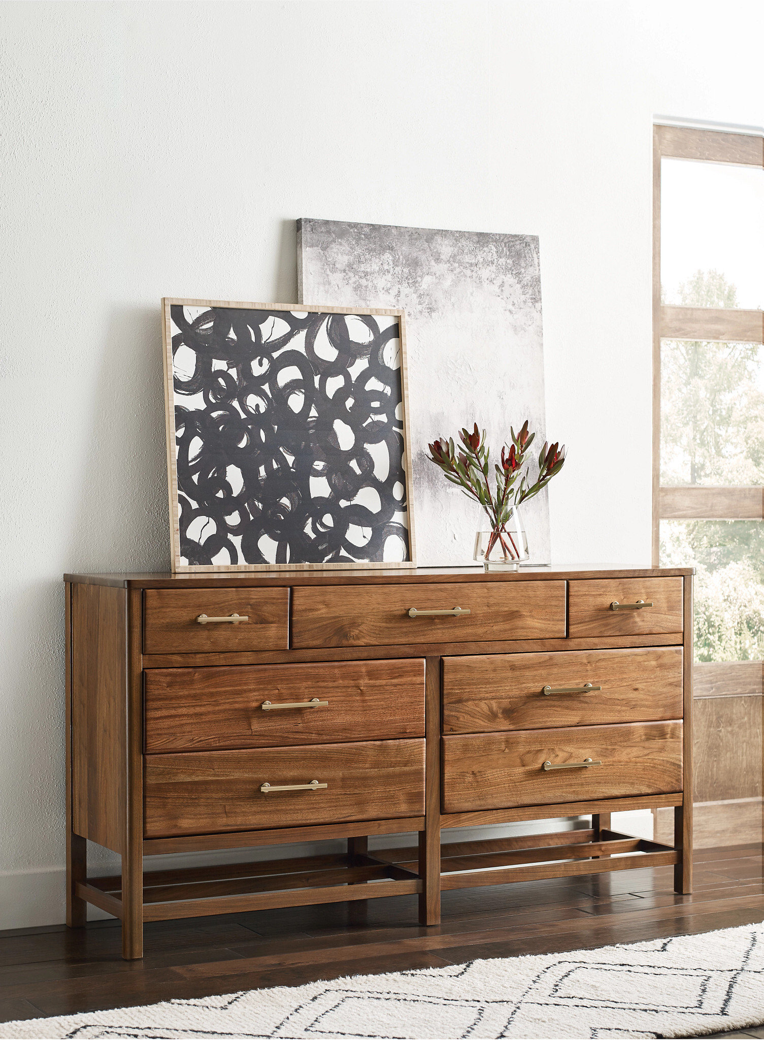 Monogram Wonderland Wood Dresser w/7 Drawers