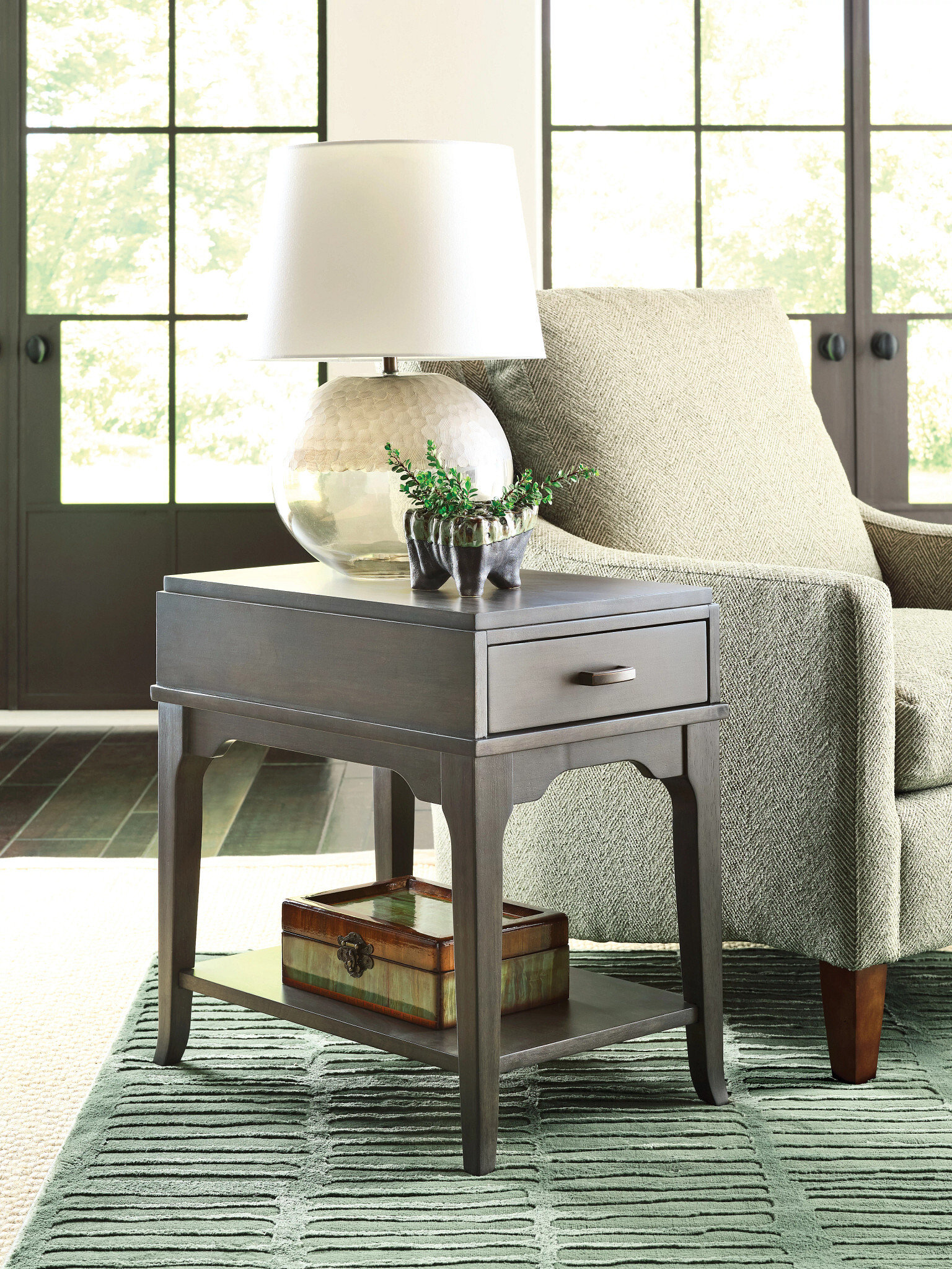 RECTANGULAR CHAIR TABLE