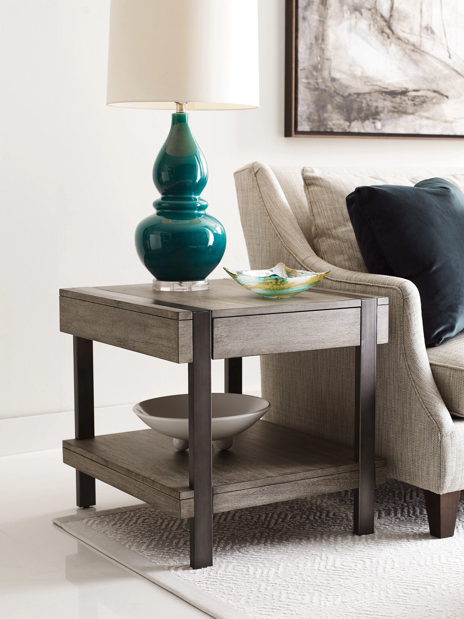 Hammary Drawer End Table