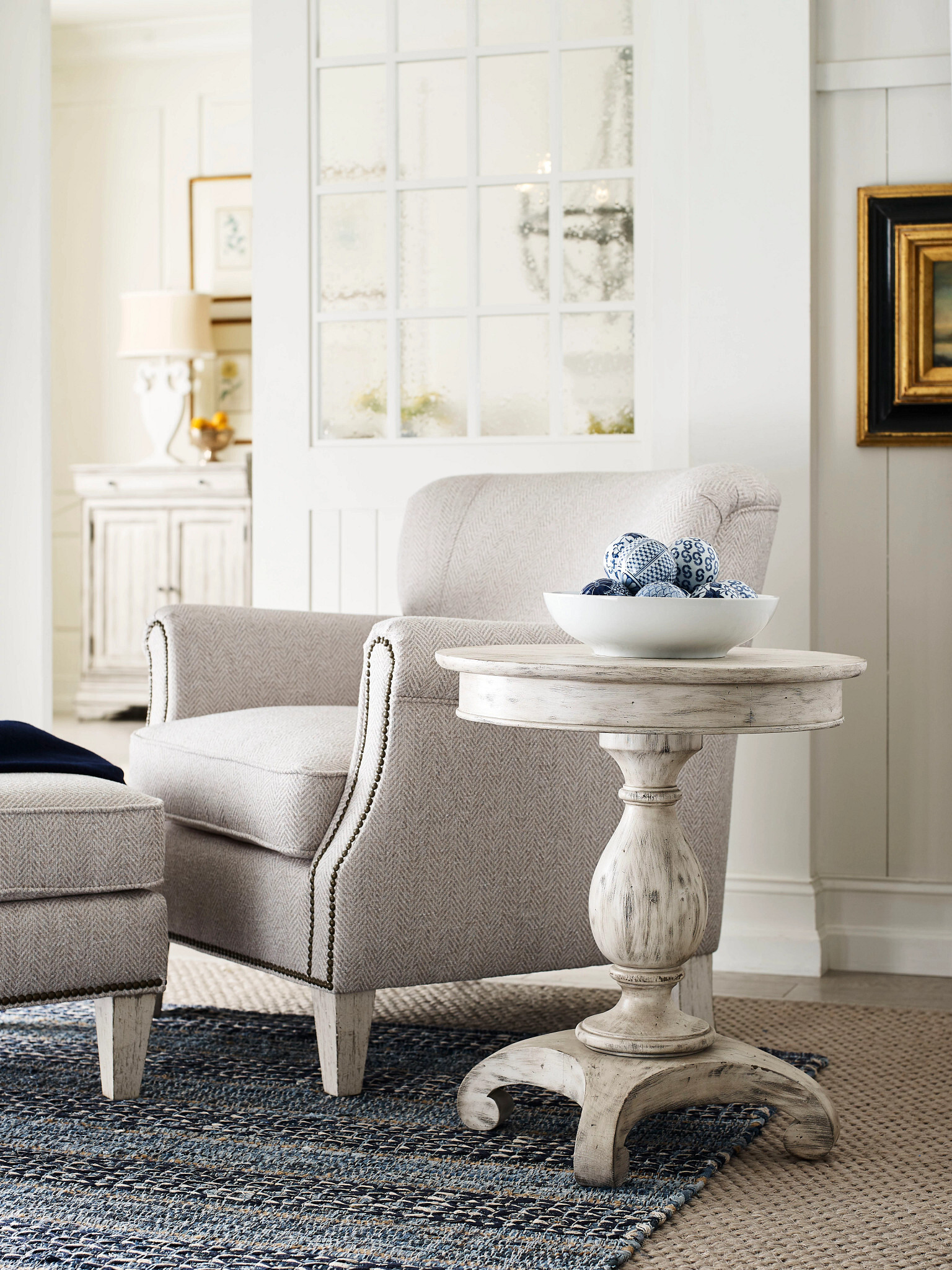 Selwyn Kelsey Rectangular Wood Coffee Table Set