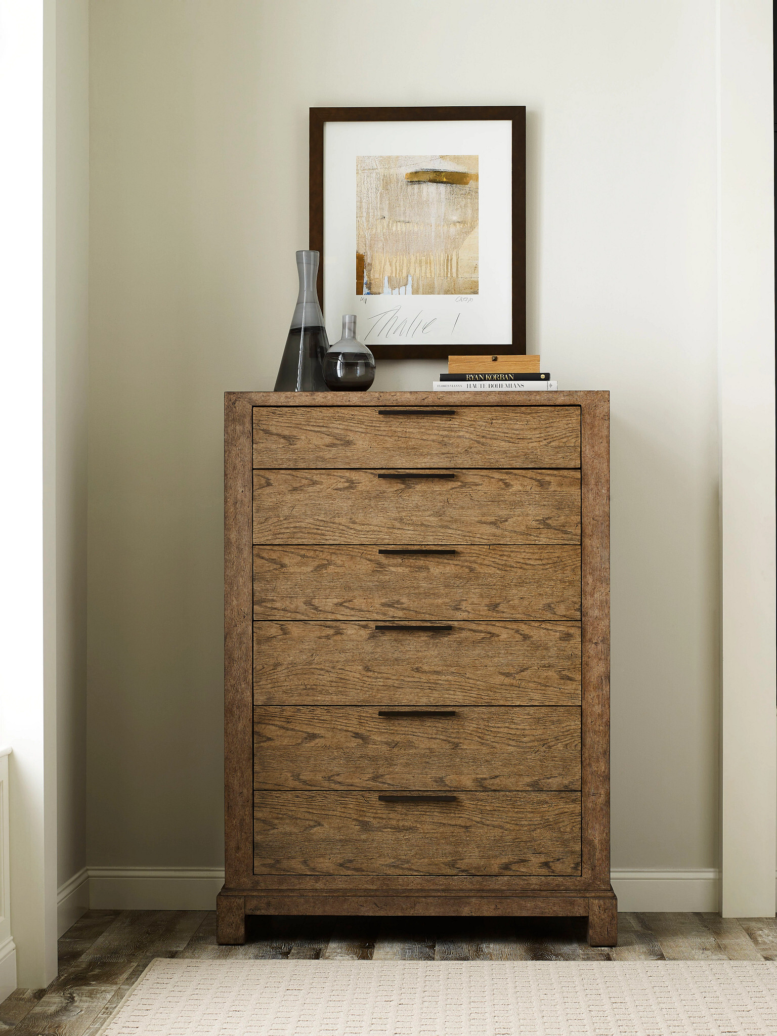 Skyline Trenton Wood Panel Bedroom Set