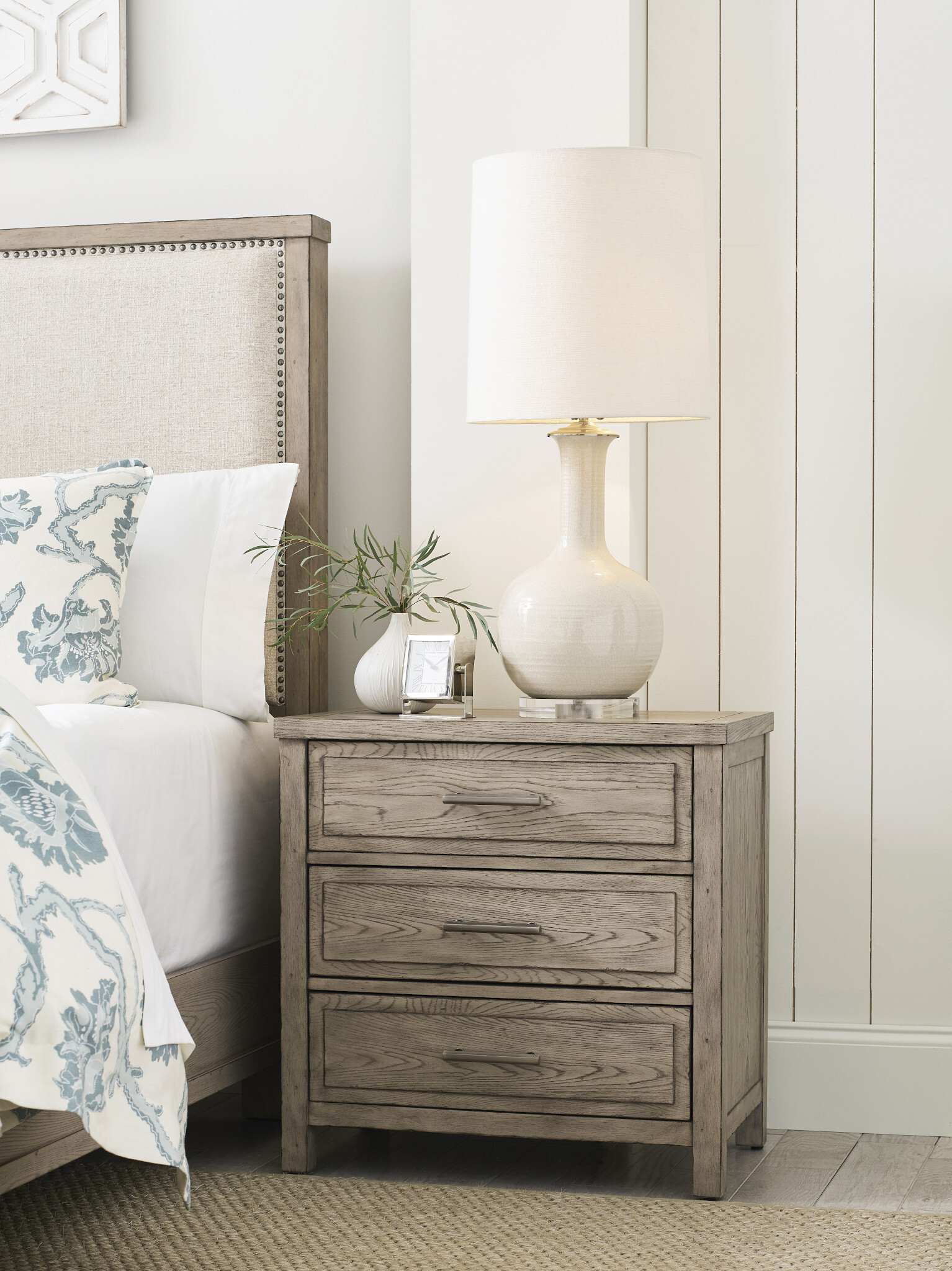 West Fork Jacksonville Fabric/Wood Panel Bedroom Set
