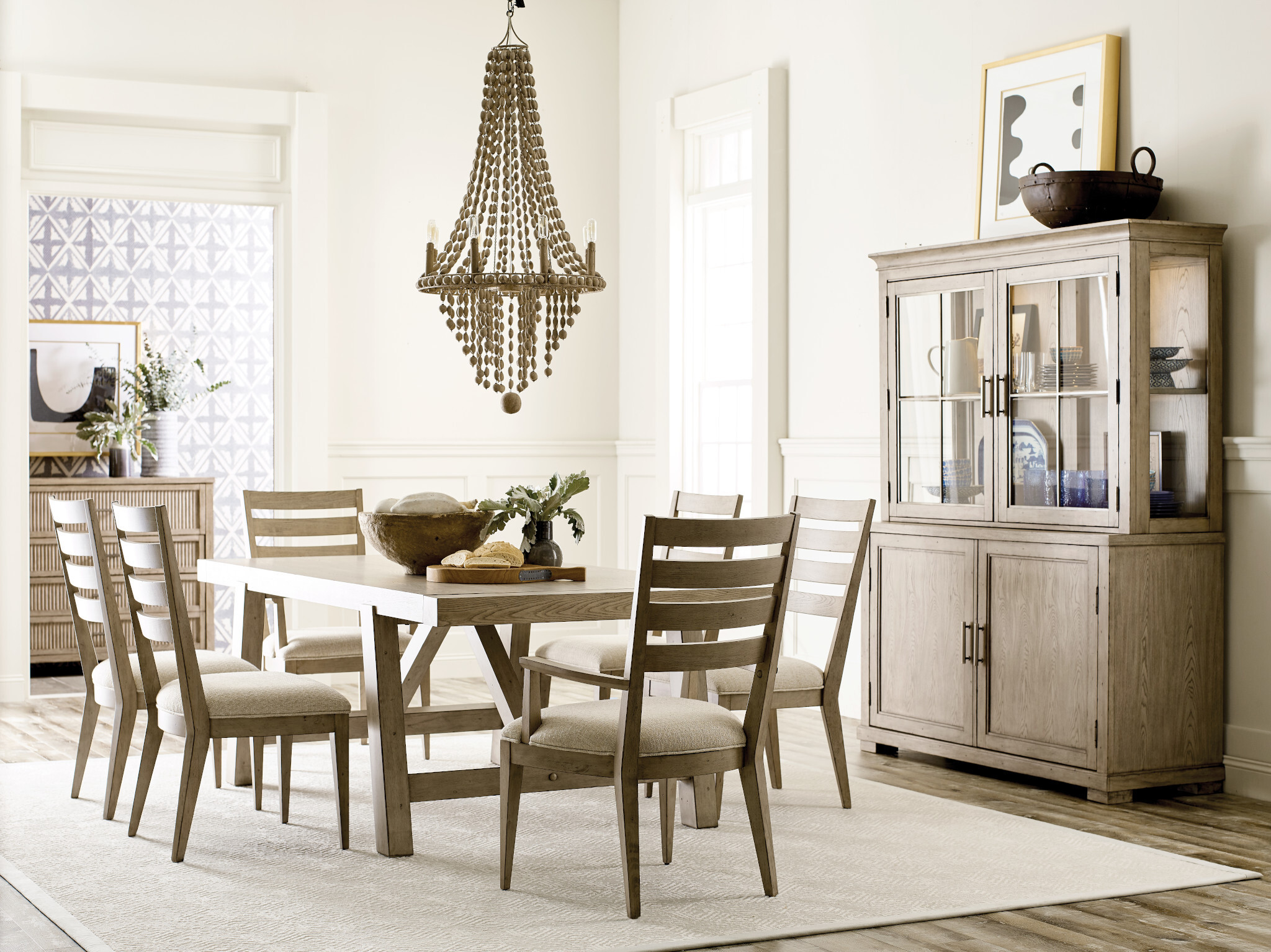 West Fork Gilmore Rectangular Wood Extendable Dining Table