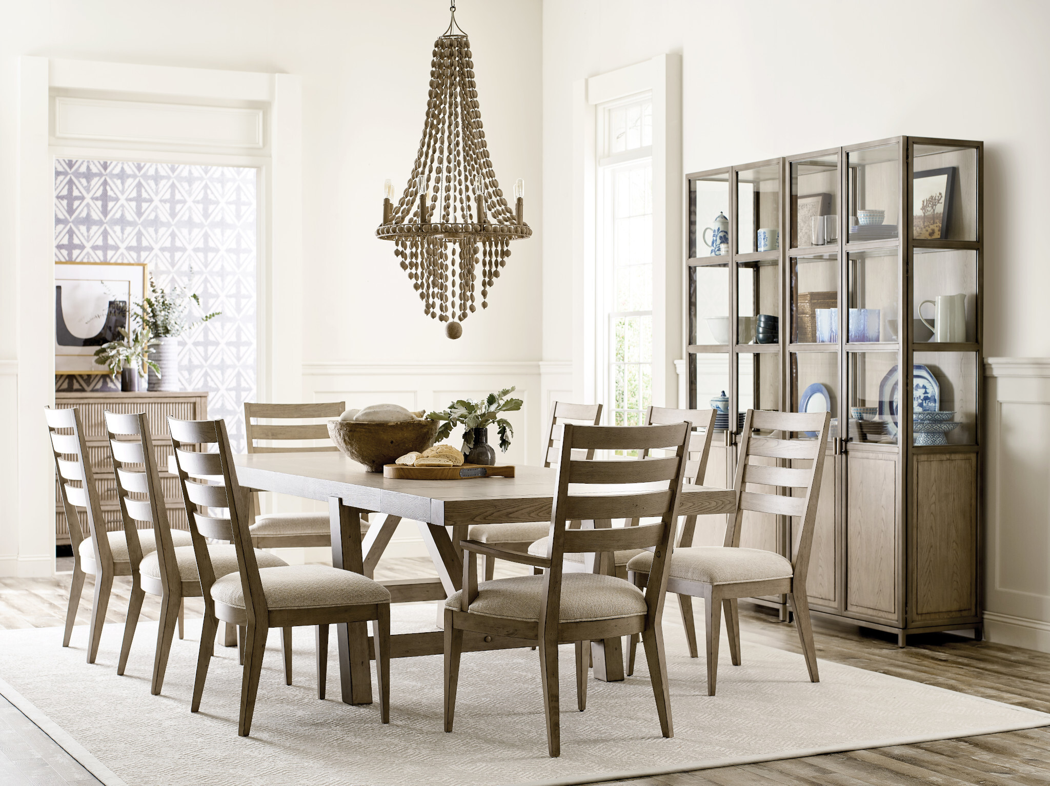 West Fork Gilmore Wood Extendable Dining Room Set