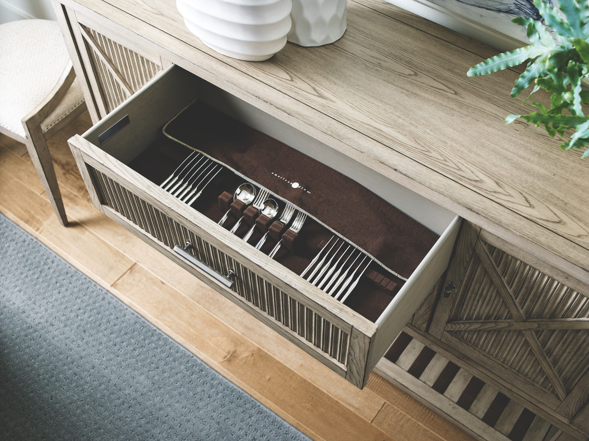 West Fork Sloan Wood Sideboard w/2 Doors & 2 Drawers