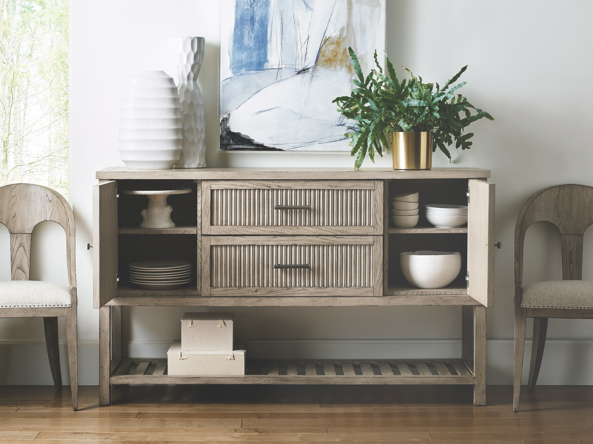 West Fork Sloan Wood Sideboard w/2 Doors & 2 Drawers