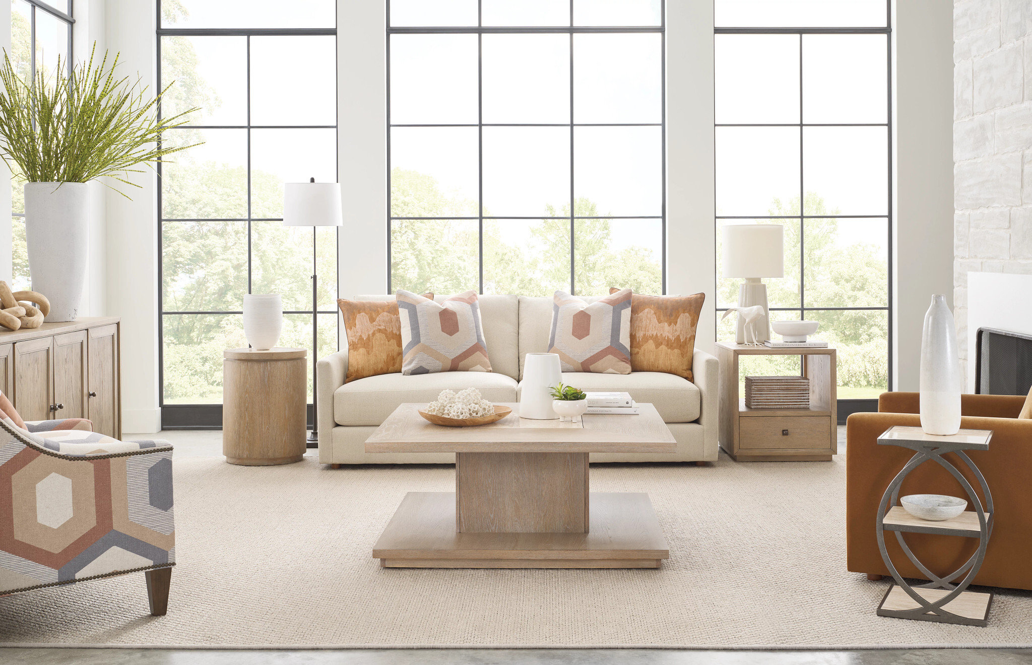 Windover Balance Square Wood Coffee Table