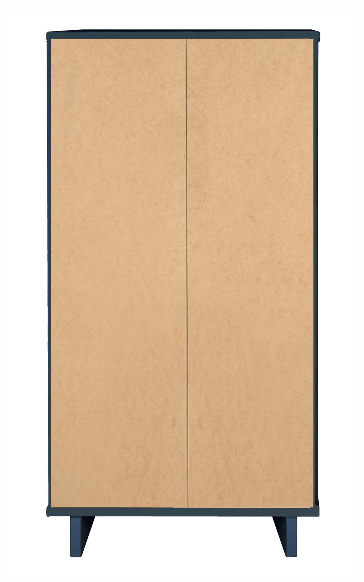 Granville W23.62-inch Tall Narrow Wood Dresser w/5 Full Extension Drawers
