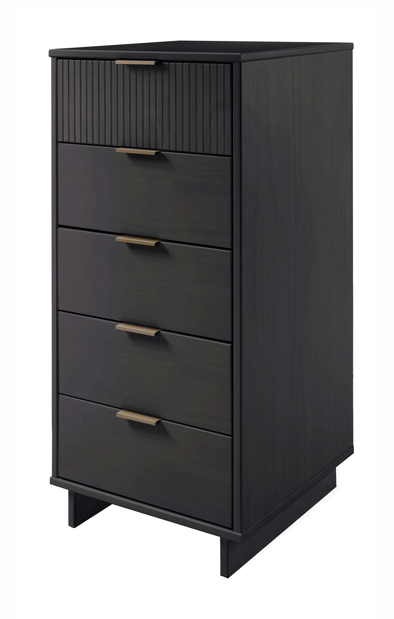 Manhattan Comfort Granville W23.62" Tall Narrow Wood Dresser Manhattan Comfort Granville W23.62" Tall Narrow Wood Dresser