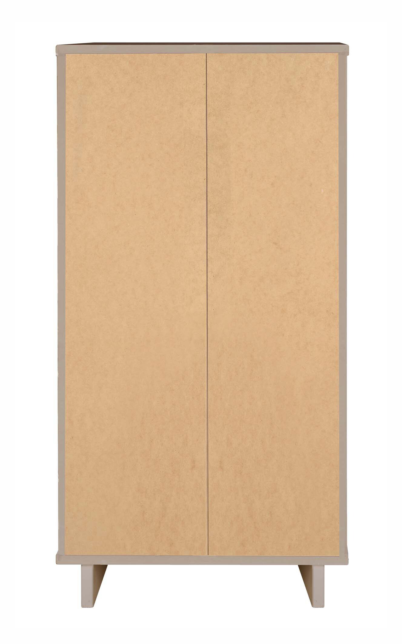 Granville W23.62-inch Tall Narrow Wood Dresser w/5 Full Extension Drawers
