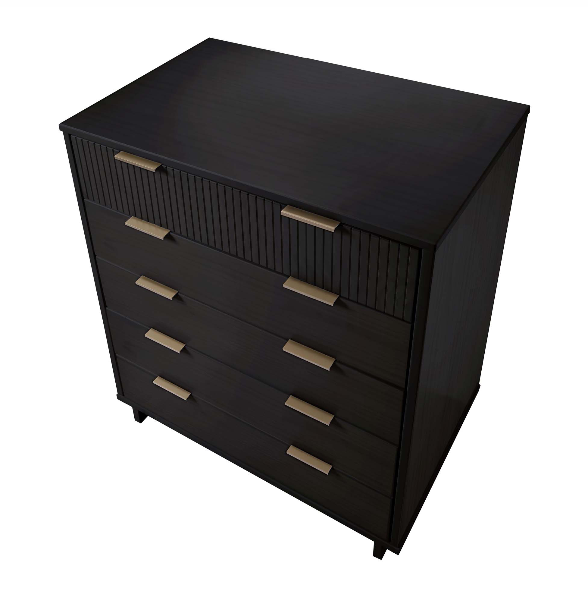 Manhattan Comfort Granville 45.27" Dresser, Black
