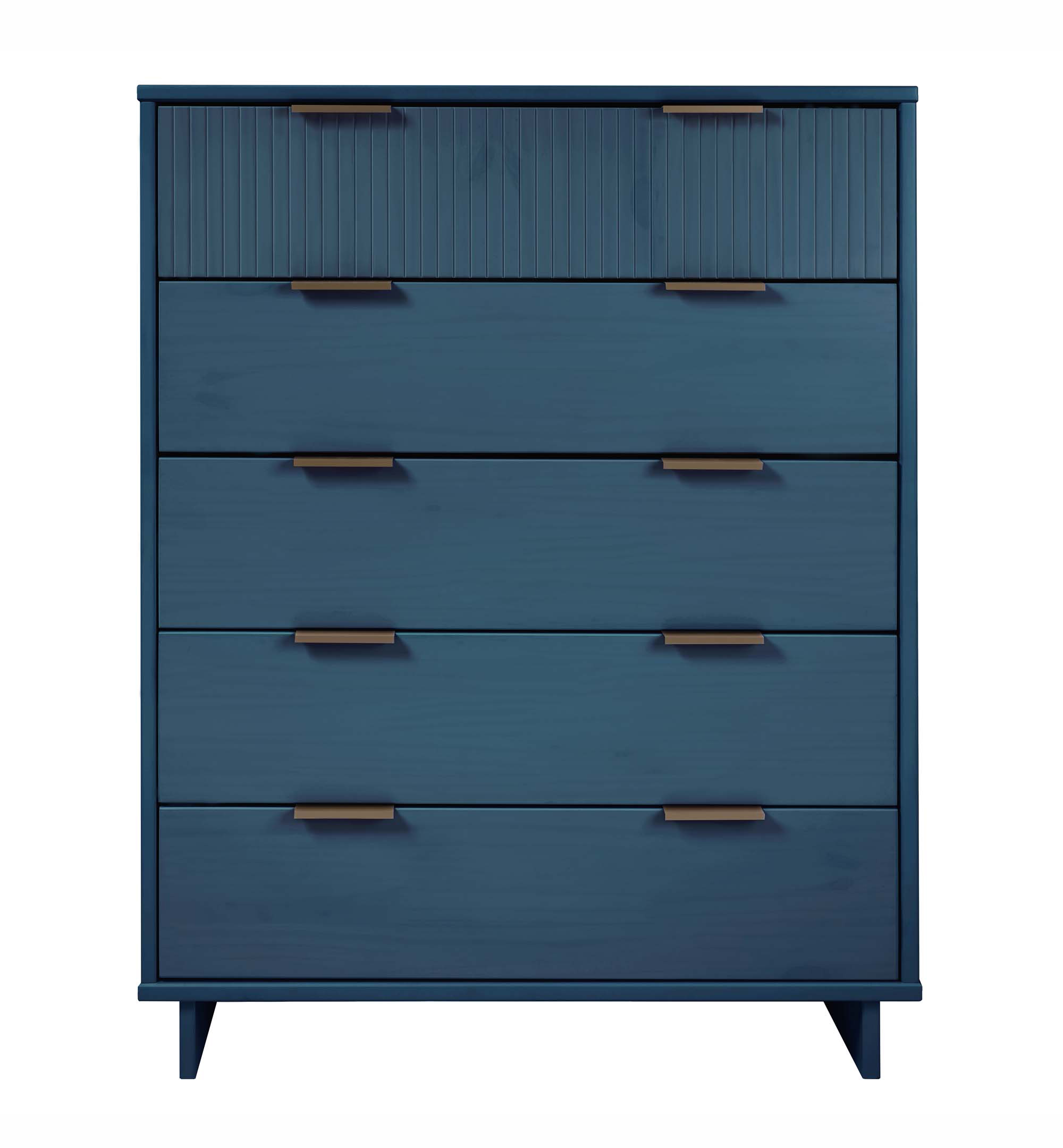 Granville 45.27-inch Tall Wood Dresser w/5 Full Extension Drawers