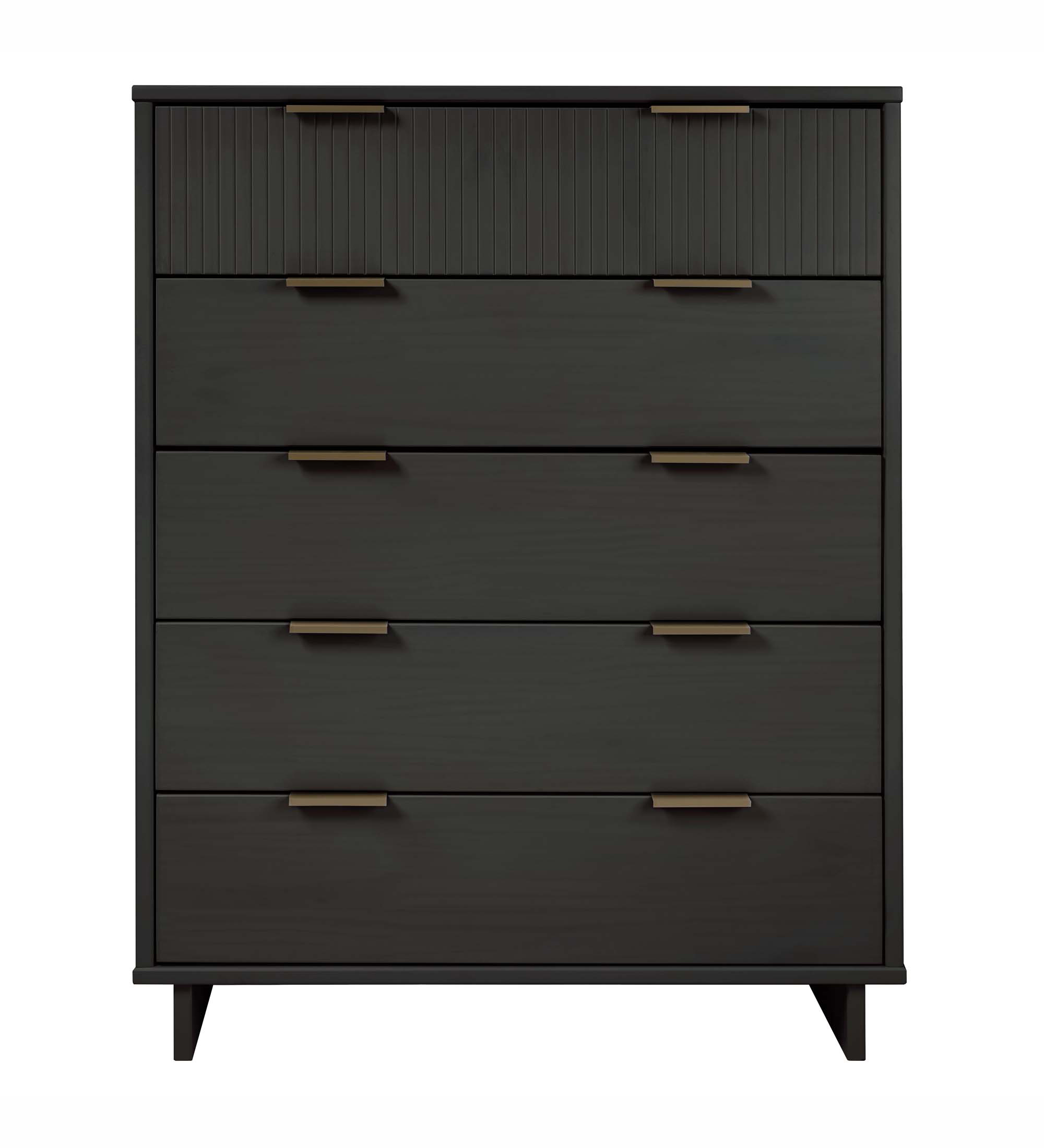 Granville 45.27-inch Tall Wood Dresser w/5 Full Extension Drawers