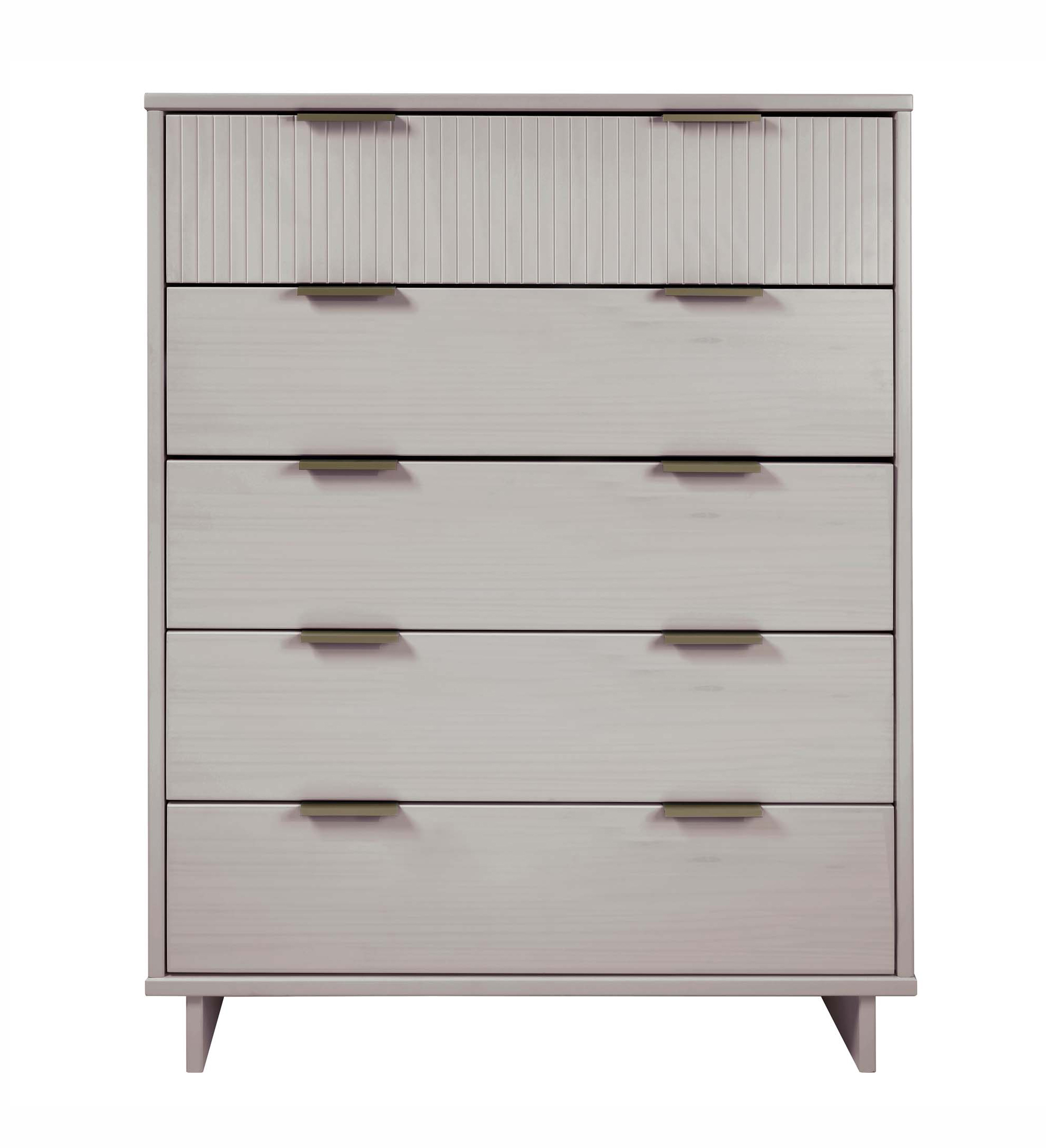 Granville 45.27-inch Tall Wood Dresser w/5 Full Extension Drawers