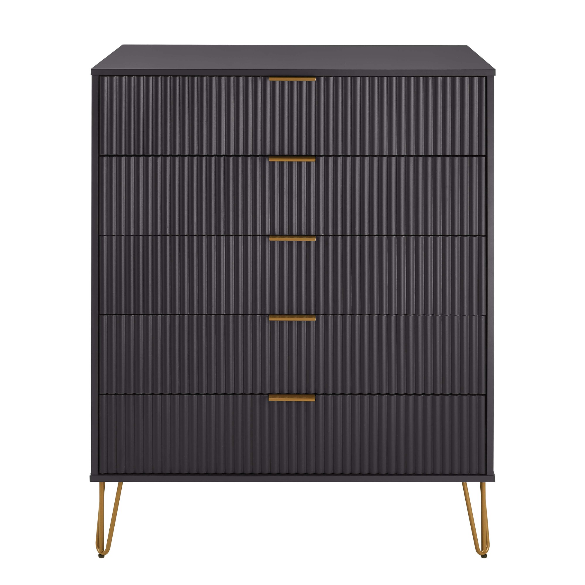 DUMBO 5-Drawer Tall MDF Dresser