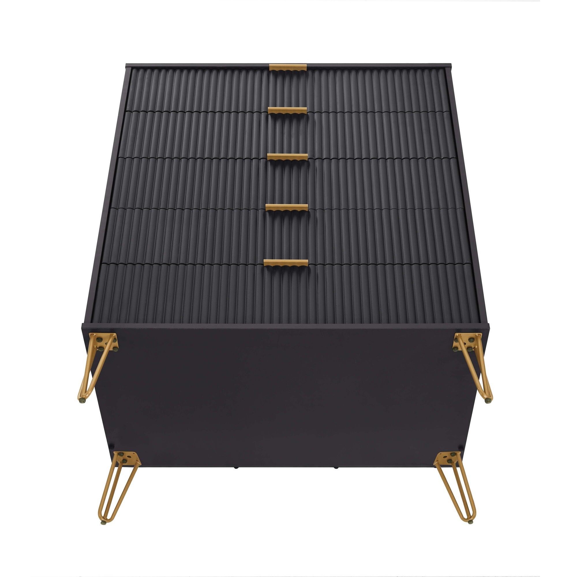 DUMBO 5-Drawer Tall MDF Dresser