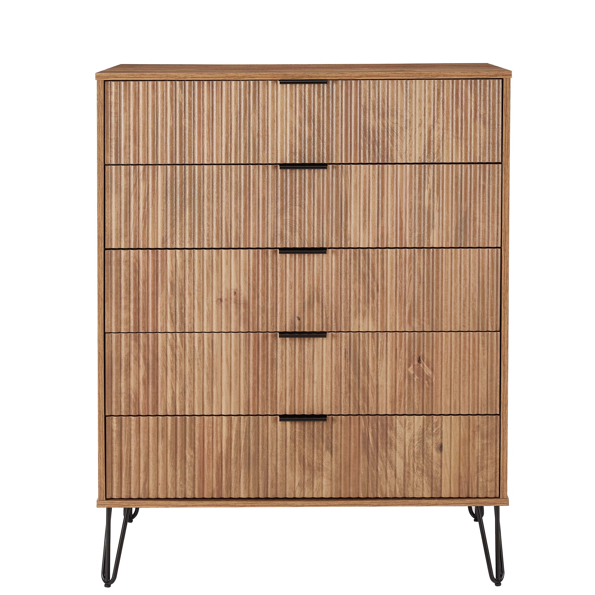 DUMBO 5-Drawer Tall MDF Dresser