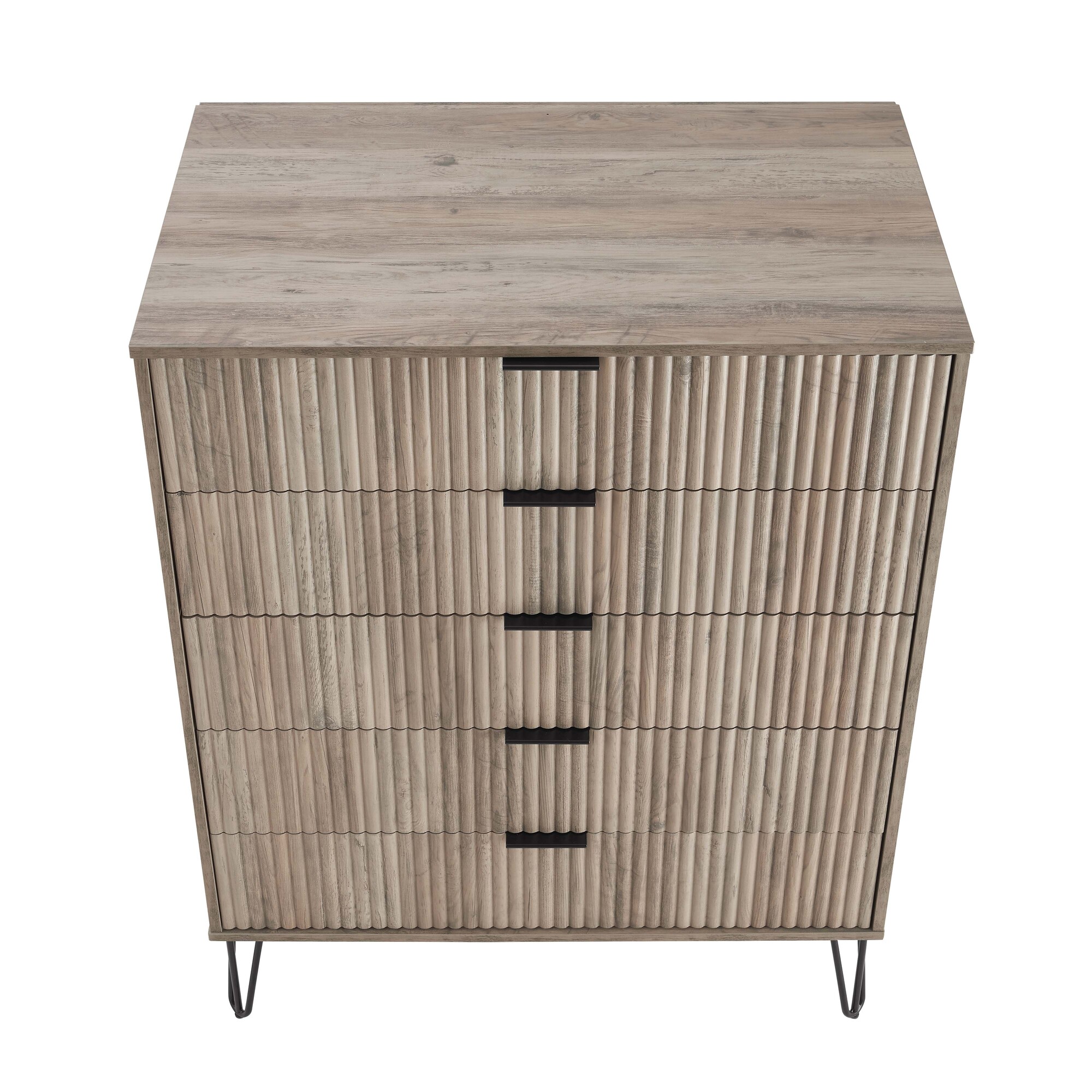 DUMBO 5-Drawer Tall MDF Dresser
