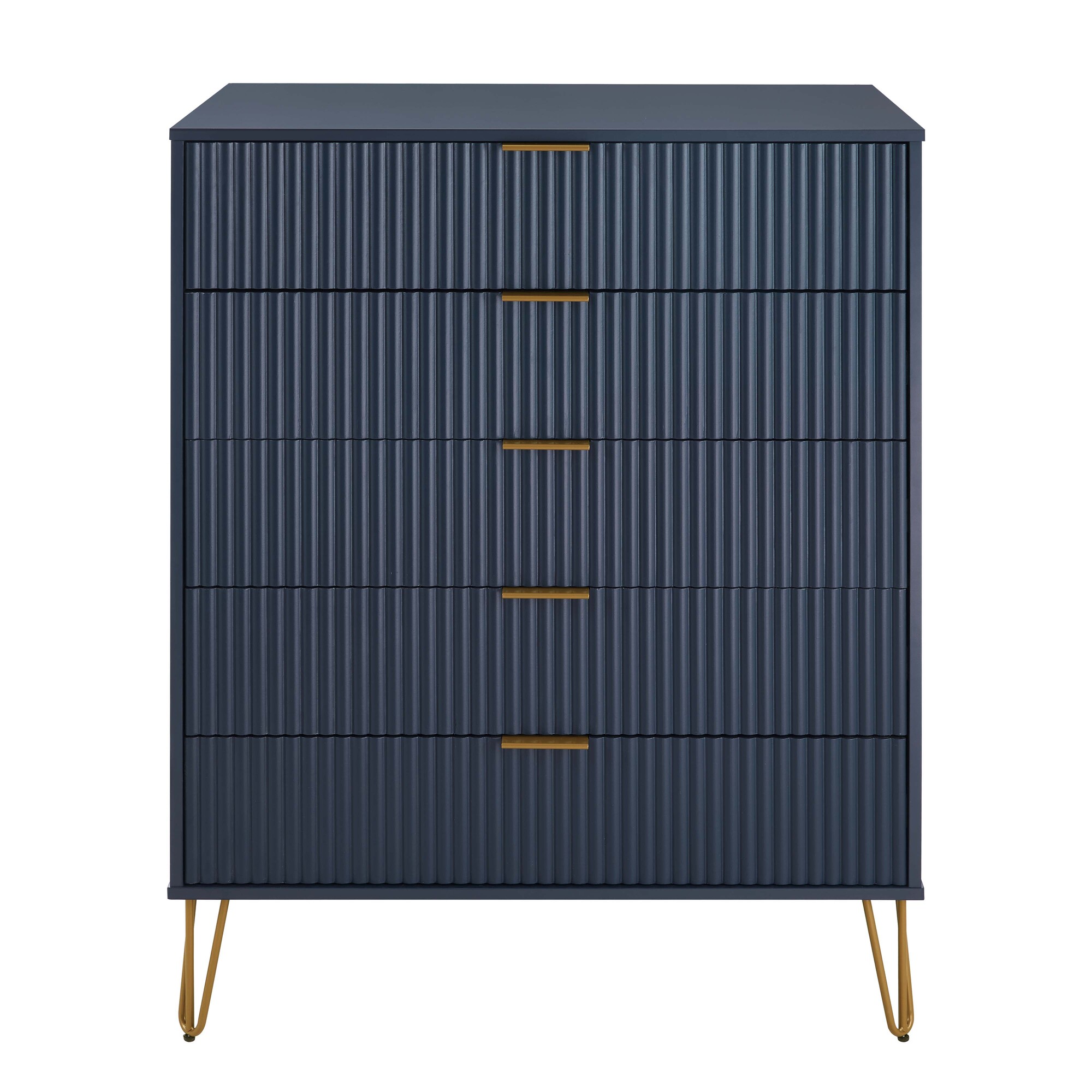 DUMBO 5-Drawer Tall MDF Dresser