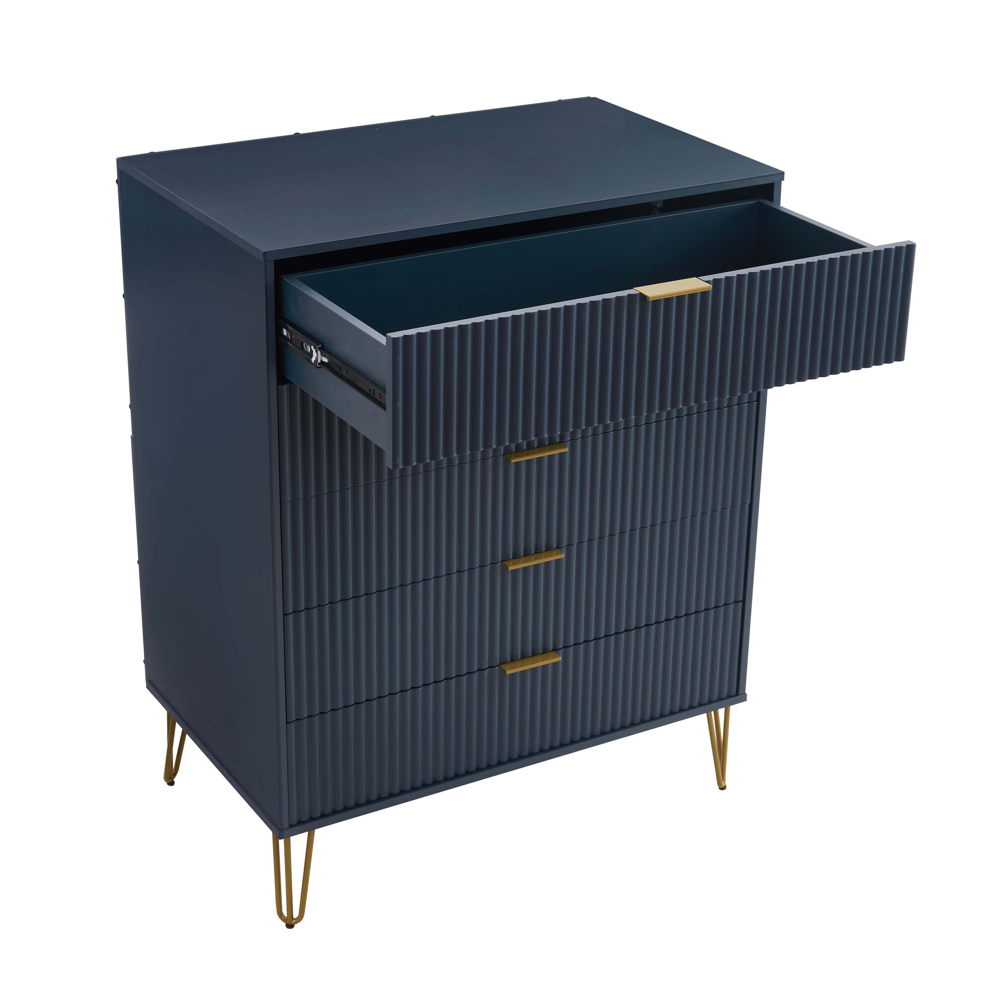 DUMBO 5-Drawer Tall MDF Dresser