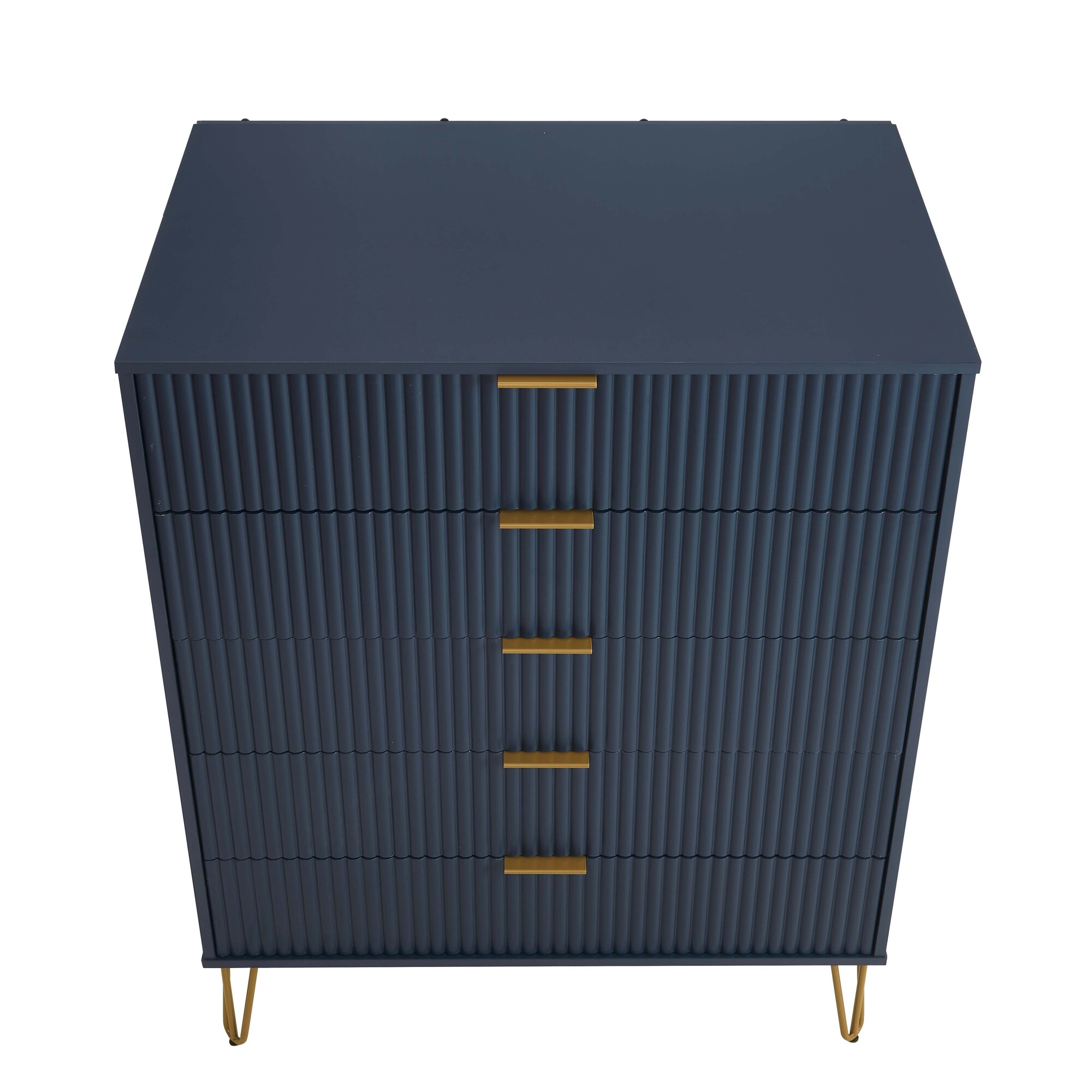 DUMBO 5-Drawer Tall MDF Dresser