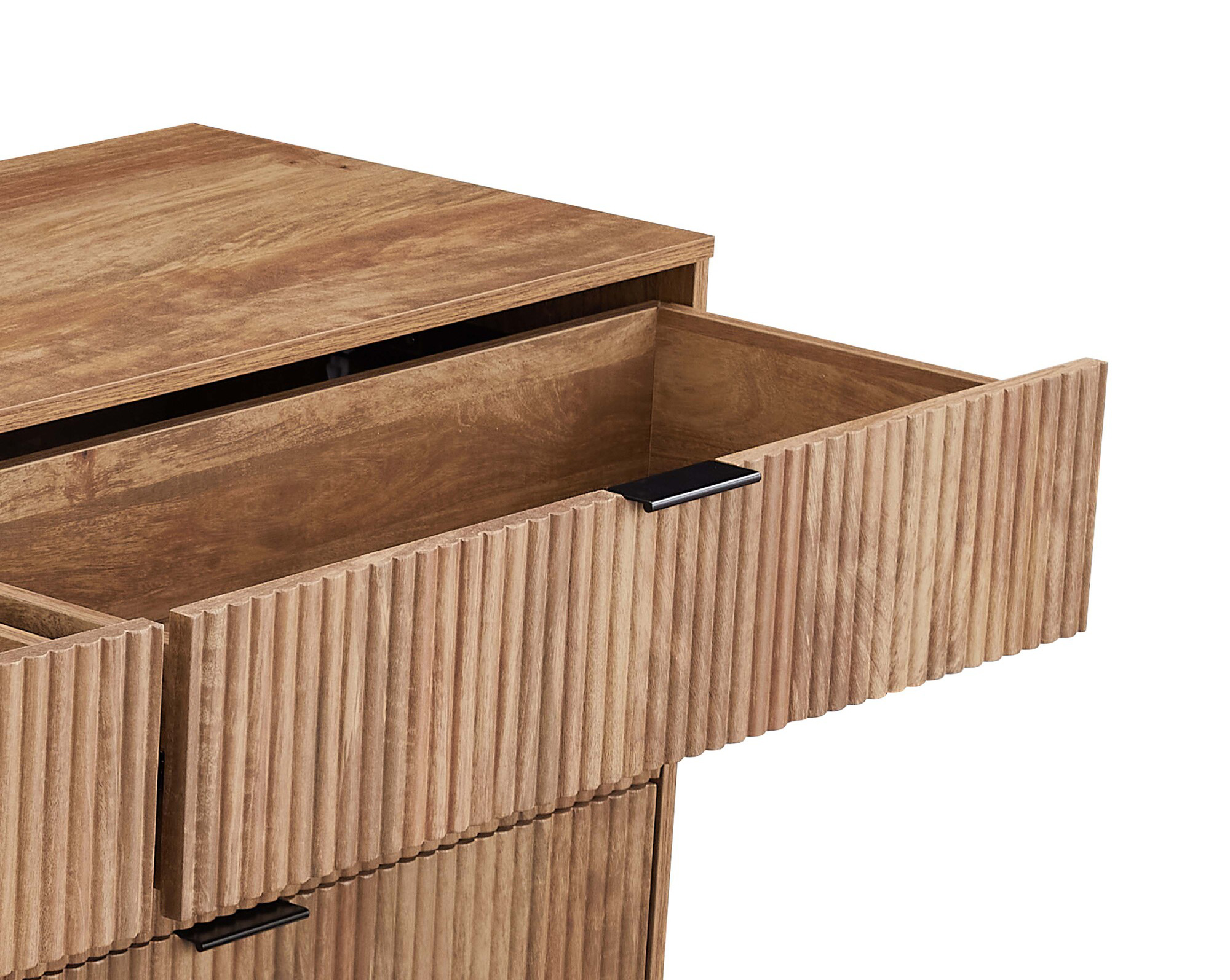 DUMBO 6-Drawer Low MDF Double Dresser