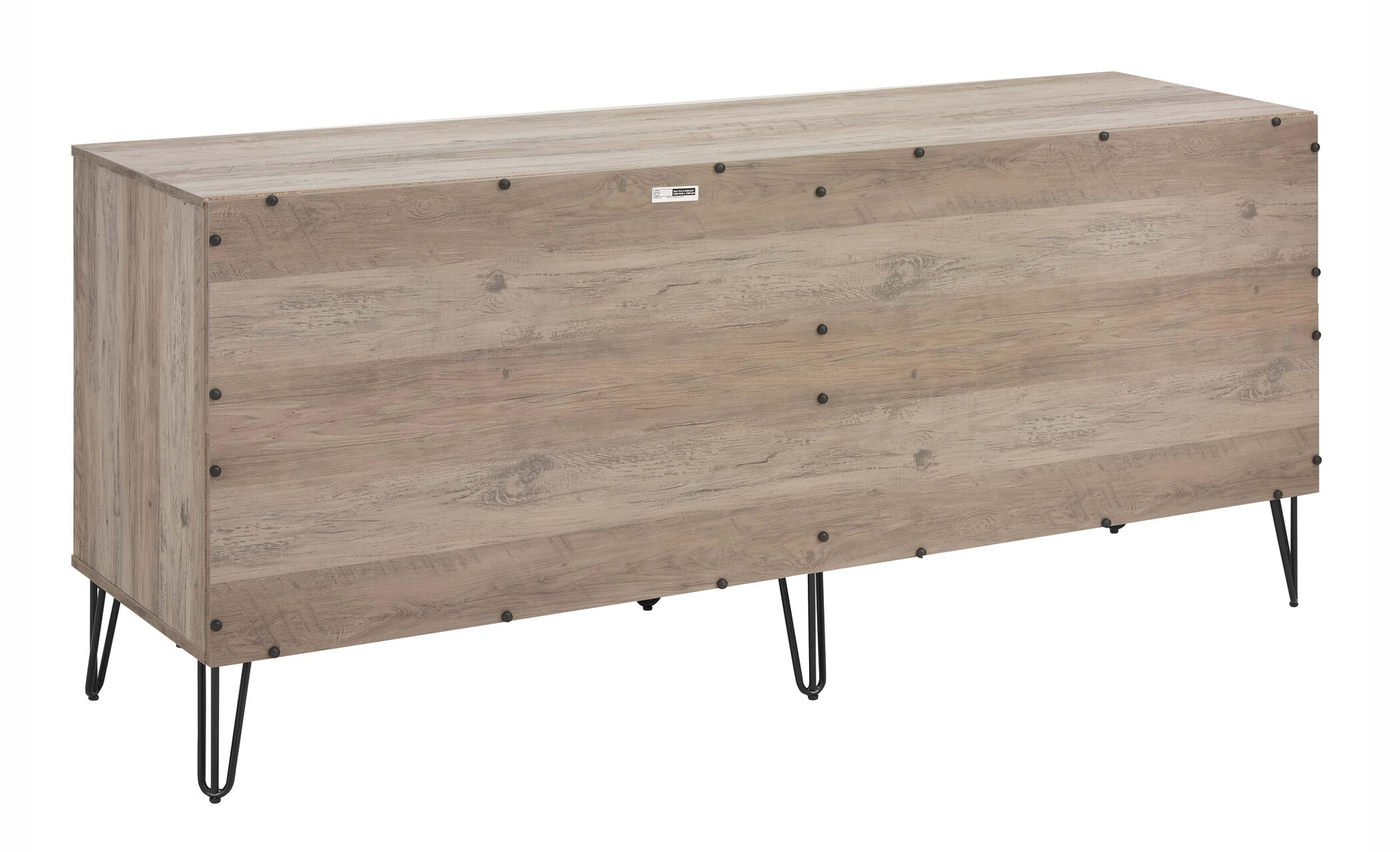 DUMBO 6-Drawer Low MDF Double Dresser