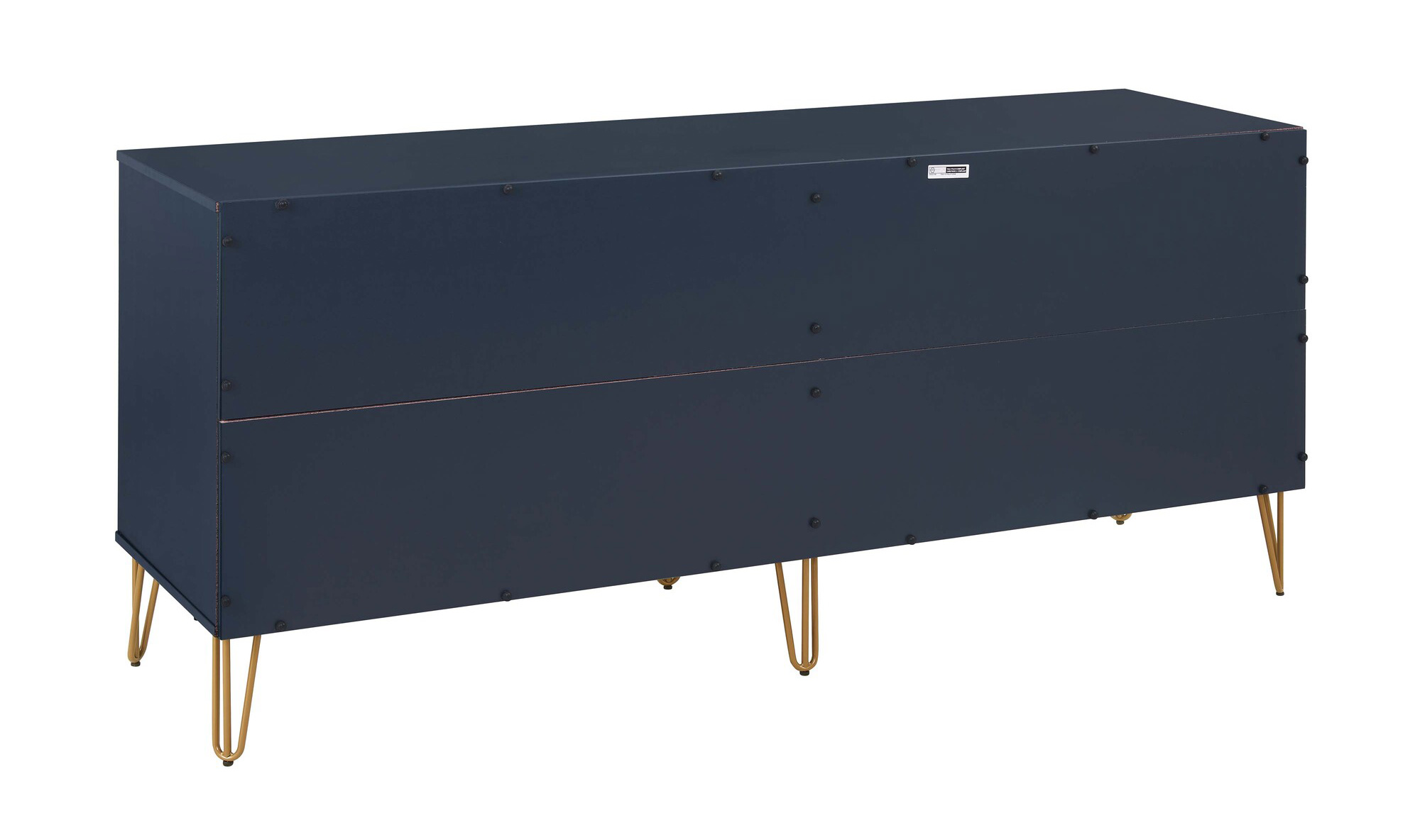 DUMBO 6-Drawer Low MDF Double Dresser