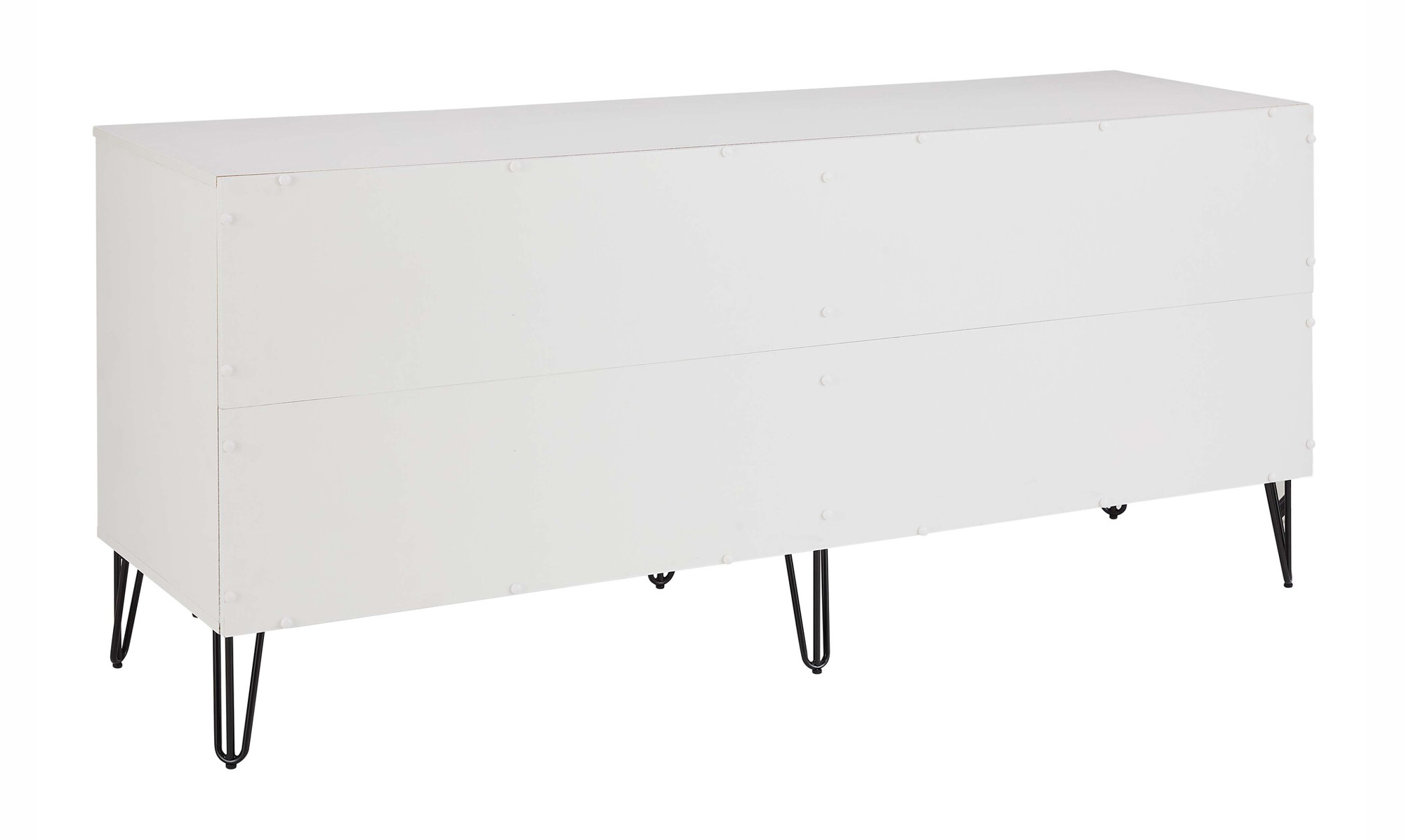DUMBO 6-Drawer Low MDF Double Dresser