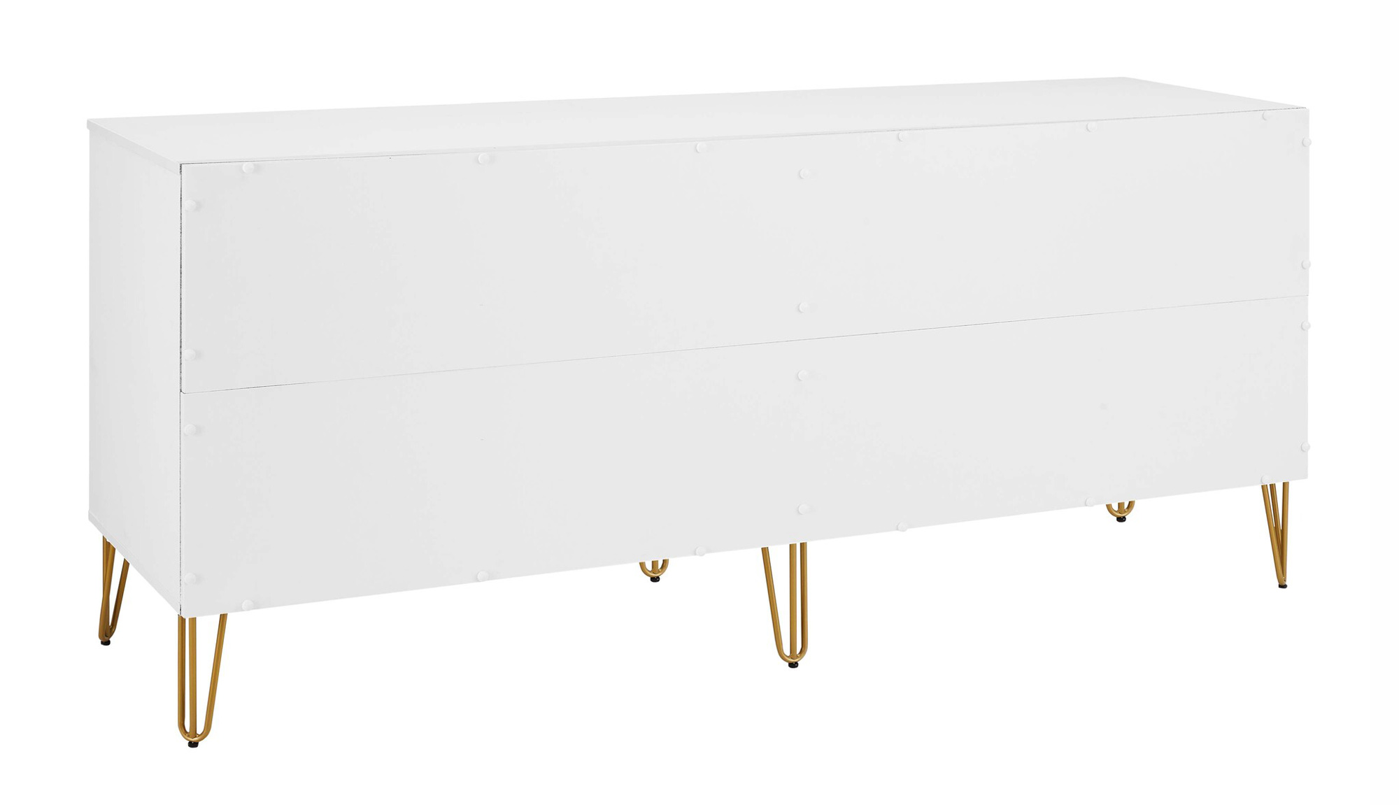 DUMBO 6-Drawer Low MDF Double Dresser