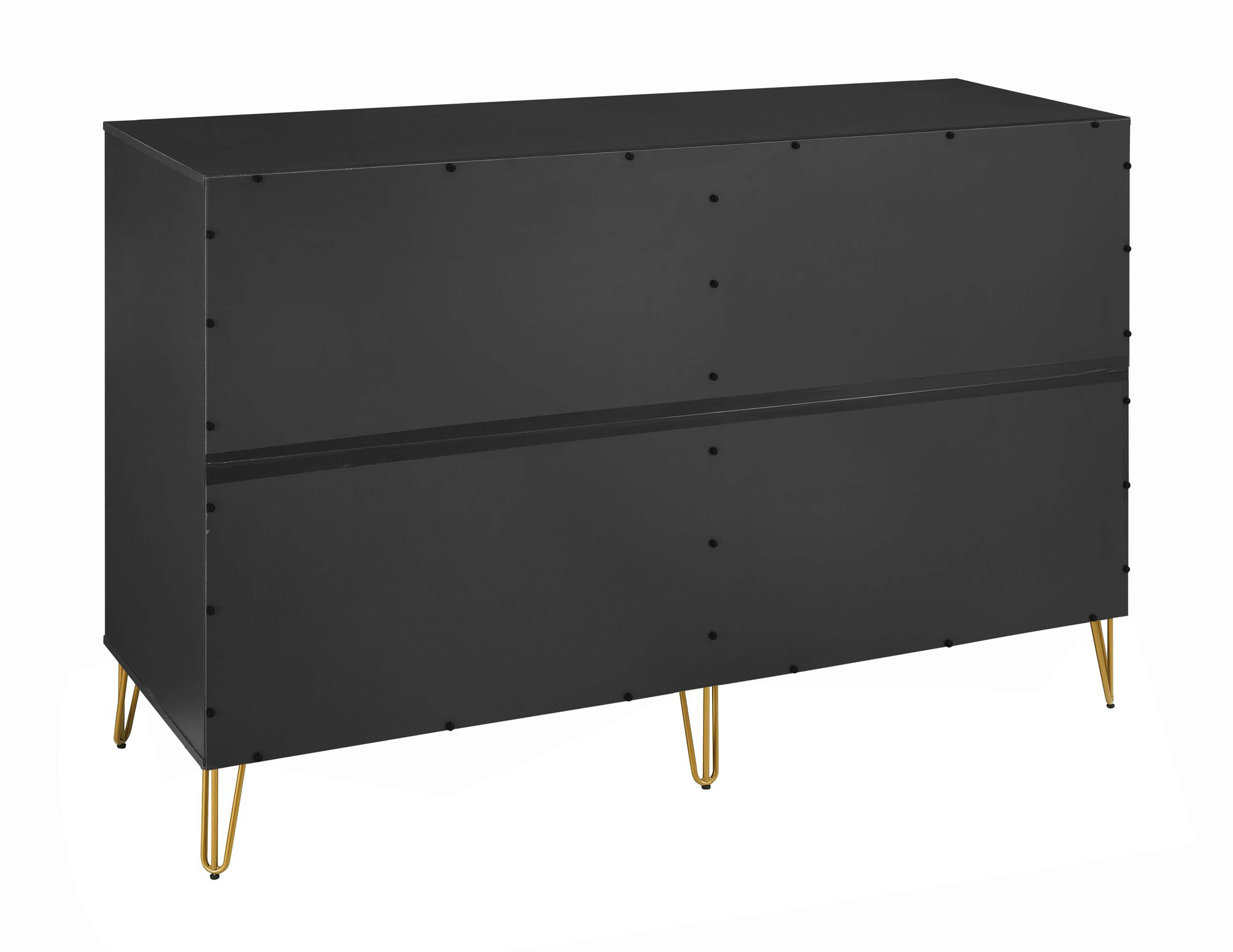DUMBO 10-Drawer Tall MDF Double Dresser