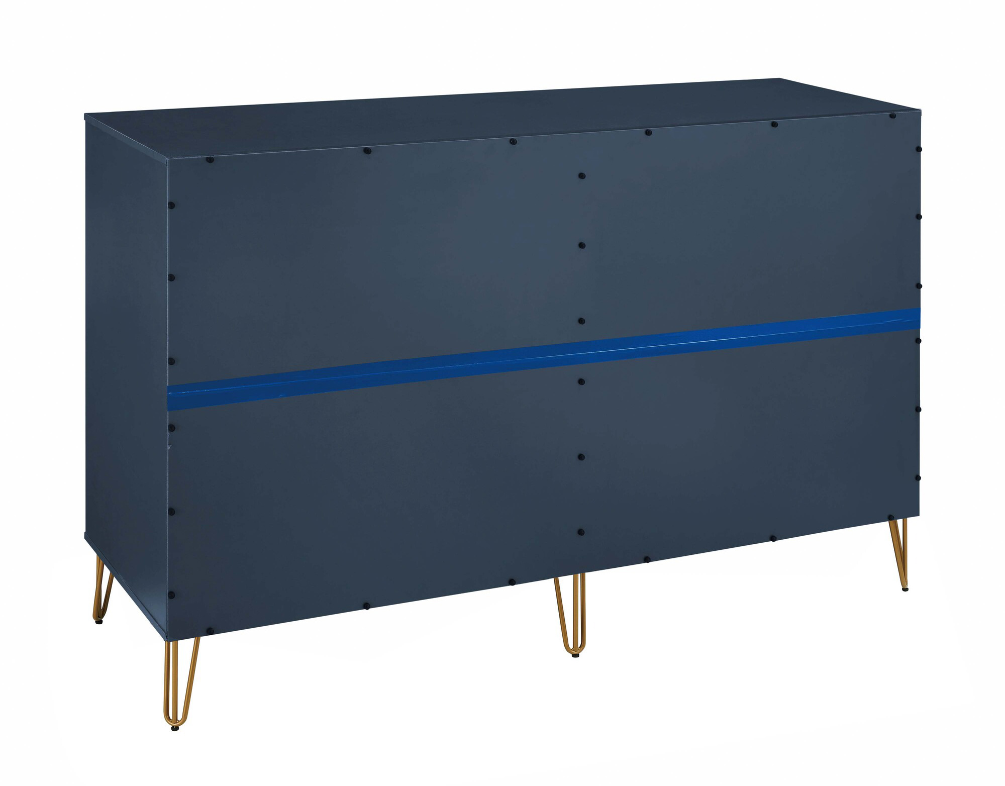 DUMBO 10-Drawer Tall MDF Double Dresser