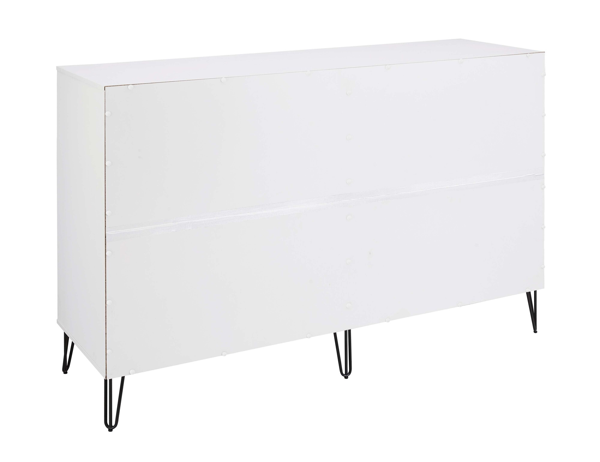 DUMBO 10-Drawer Tall MDF Double Dresser