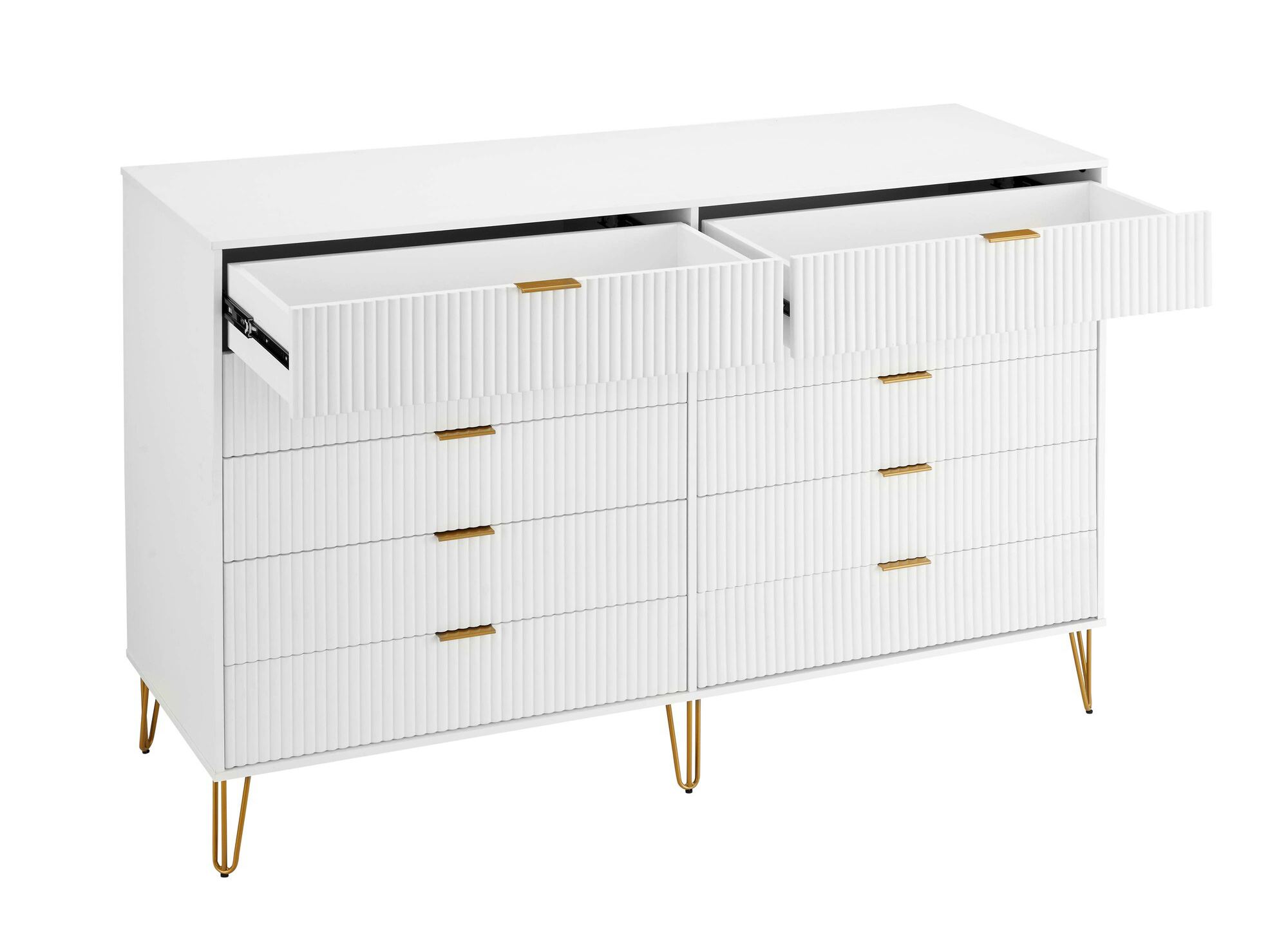 Manhattan-Comfort-DUMBO-White-Modern-10-Drawer-69-68-in-W-Double-Dresser